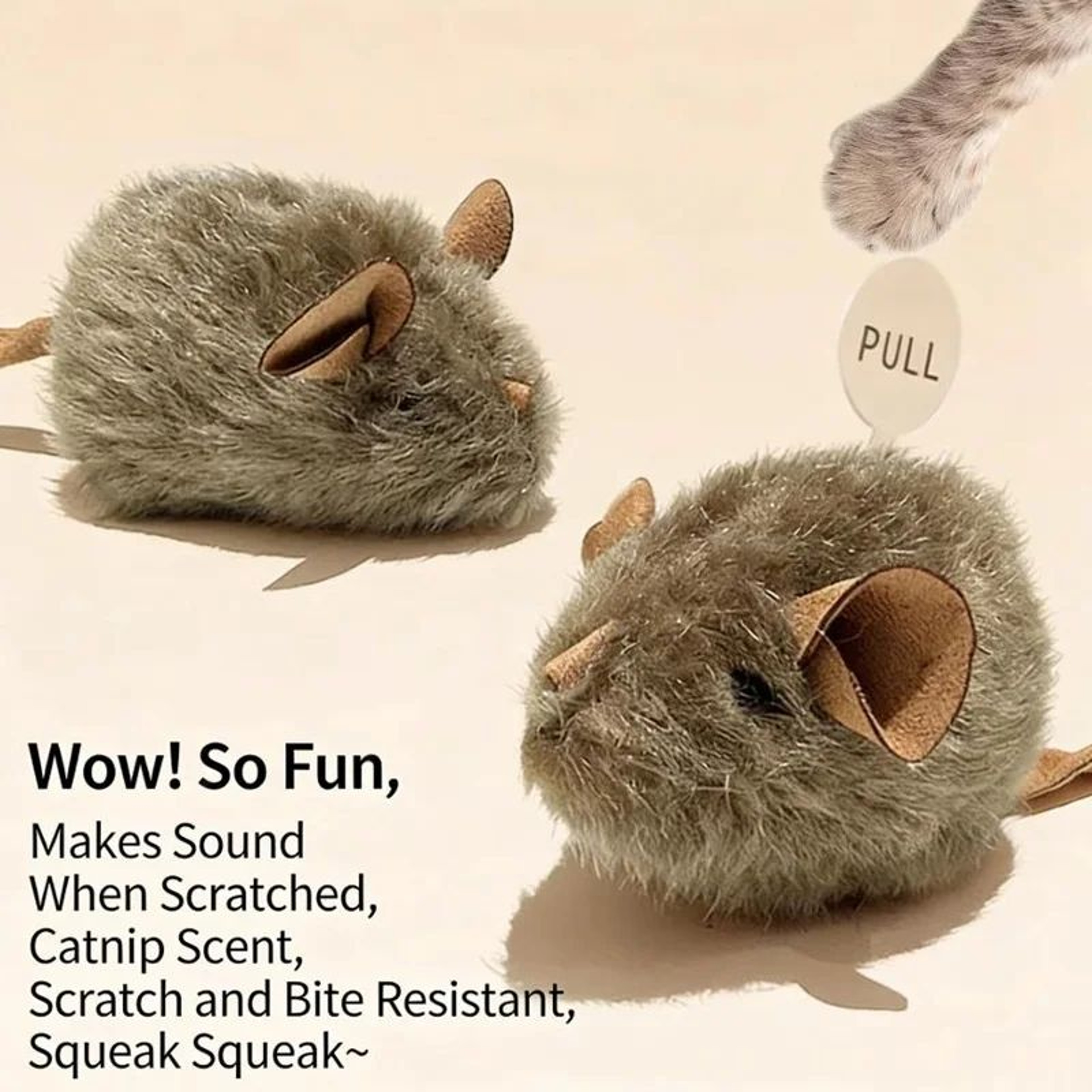 ChasePounce Interactive Mouse Cat Toy 3
