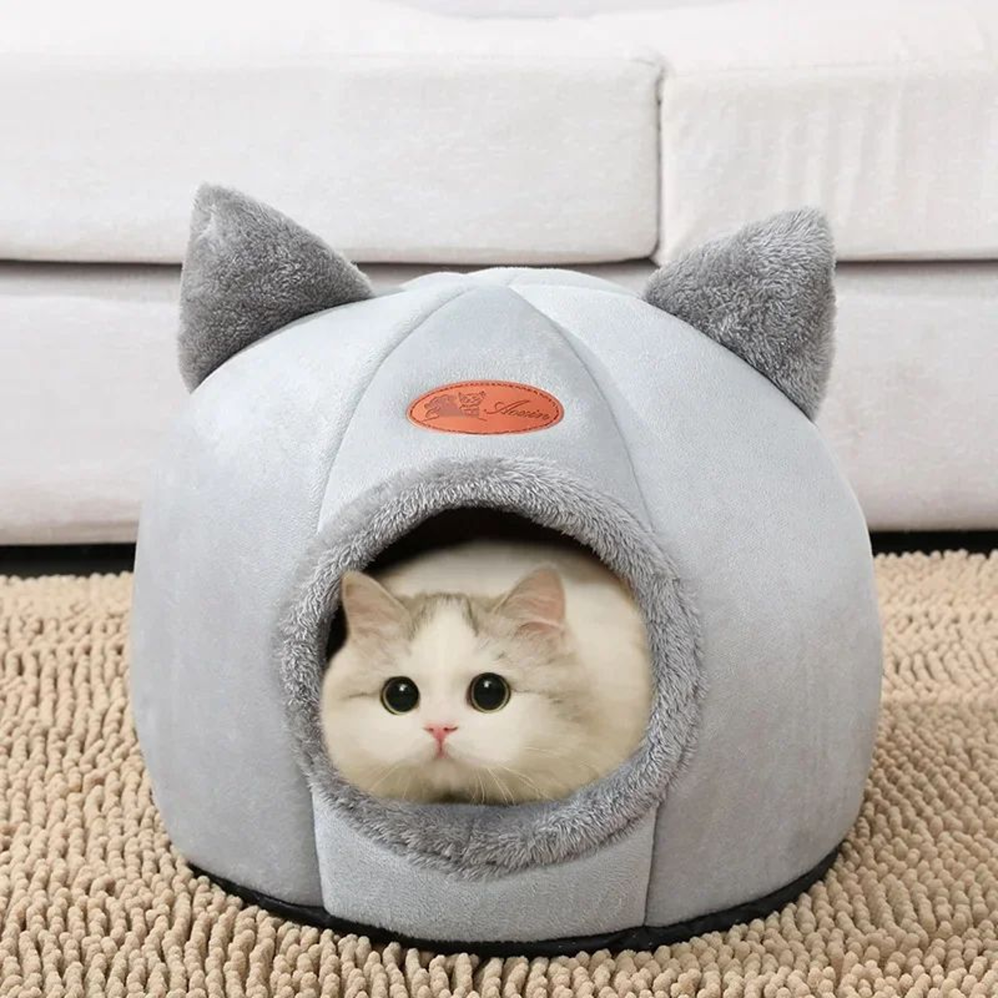 DreamCove Cozy Cat Cave Bed 1