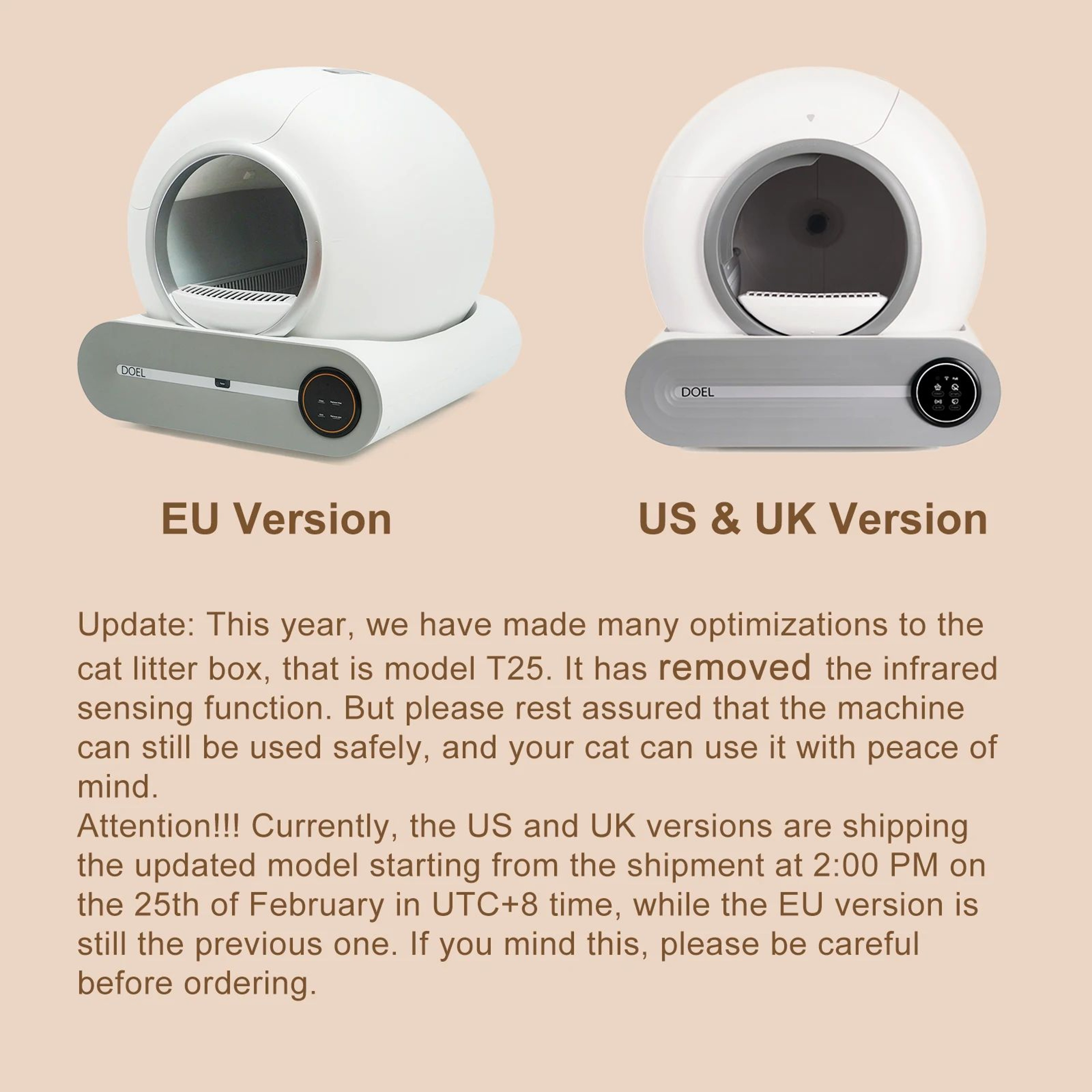 DOEL Smart Self Cleaning Cat Litter Box 5
