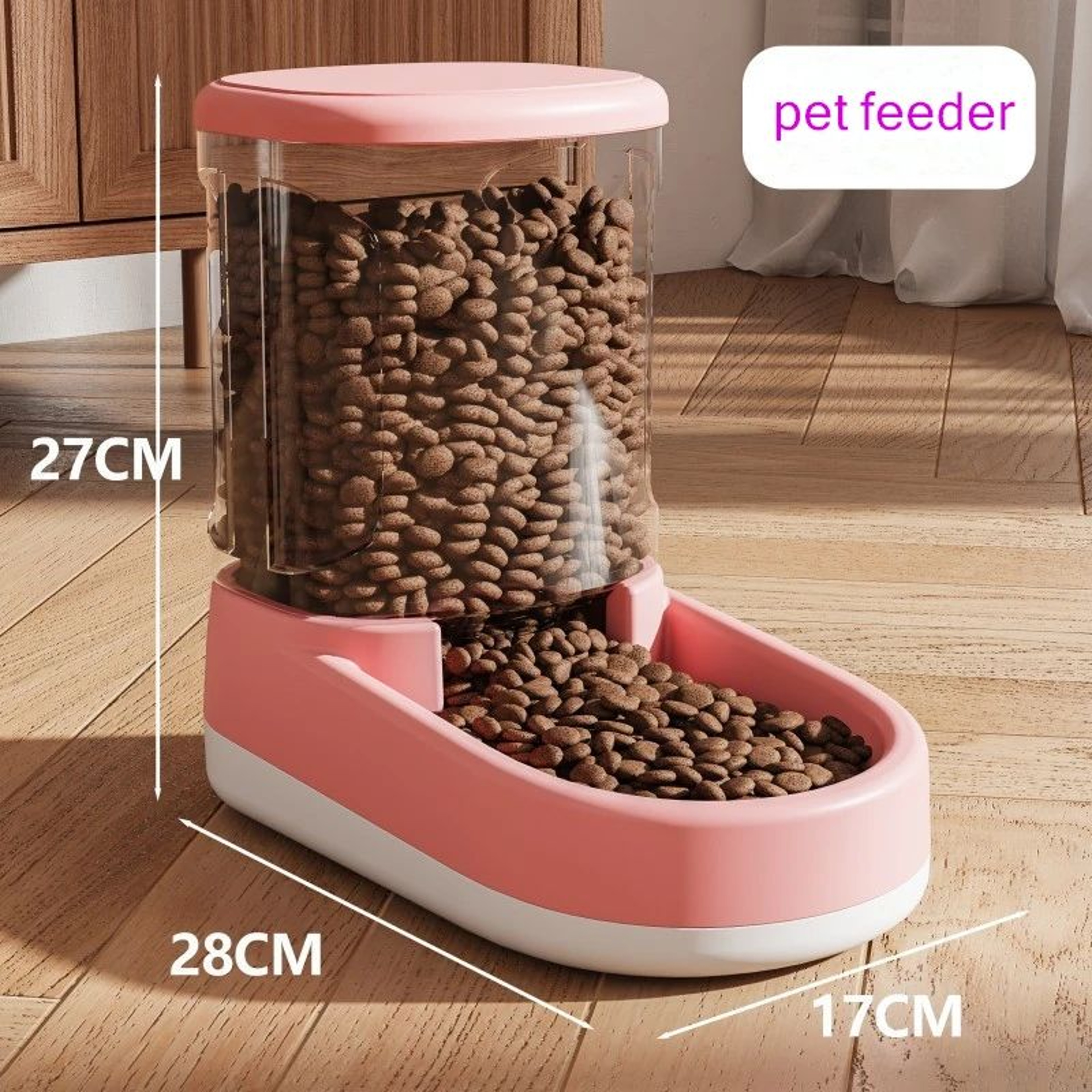HydraServe Automatic Pet Food And Water Dispenser 9