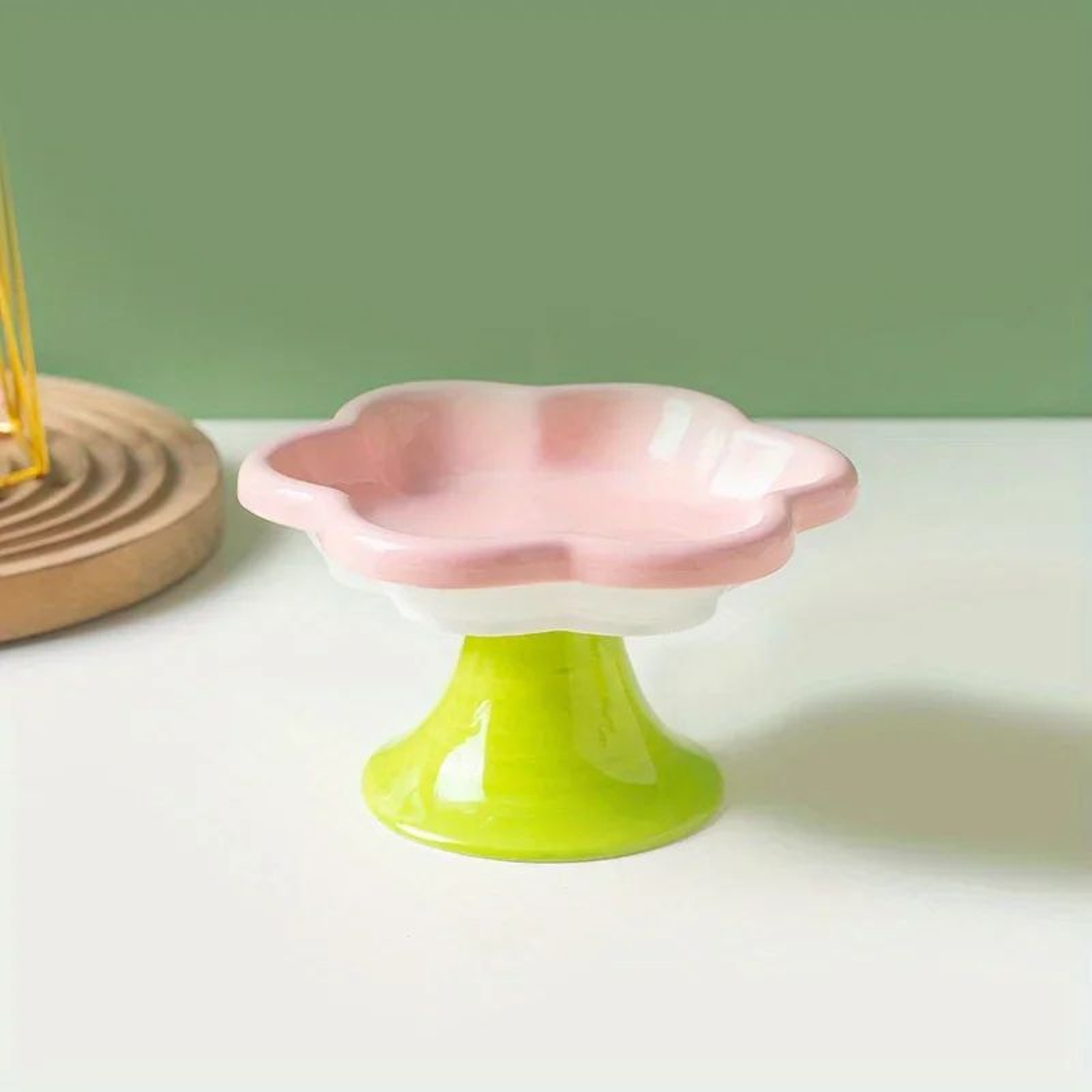 BloomPaws Elevated Ceramic Pet Bowl 7