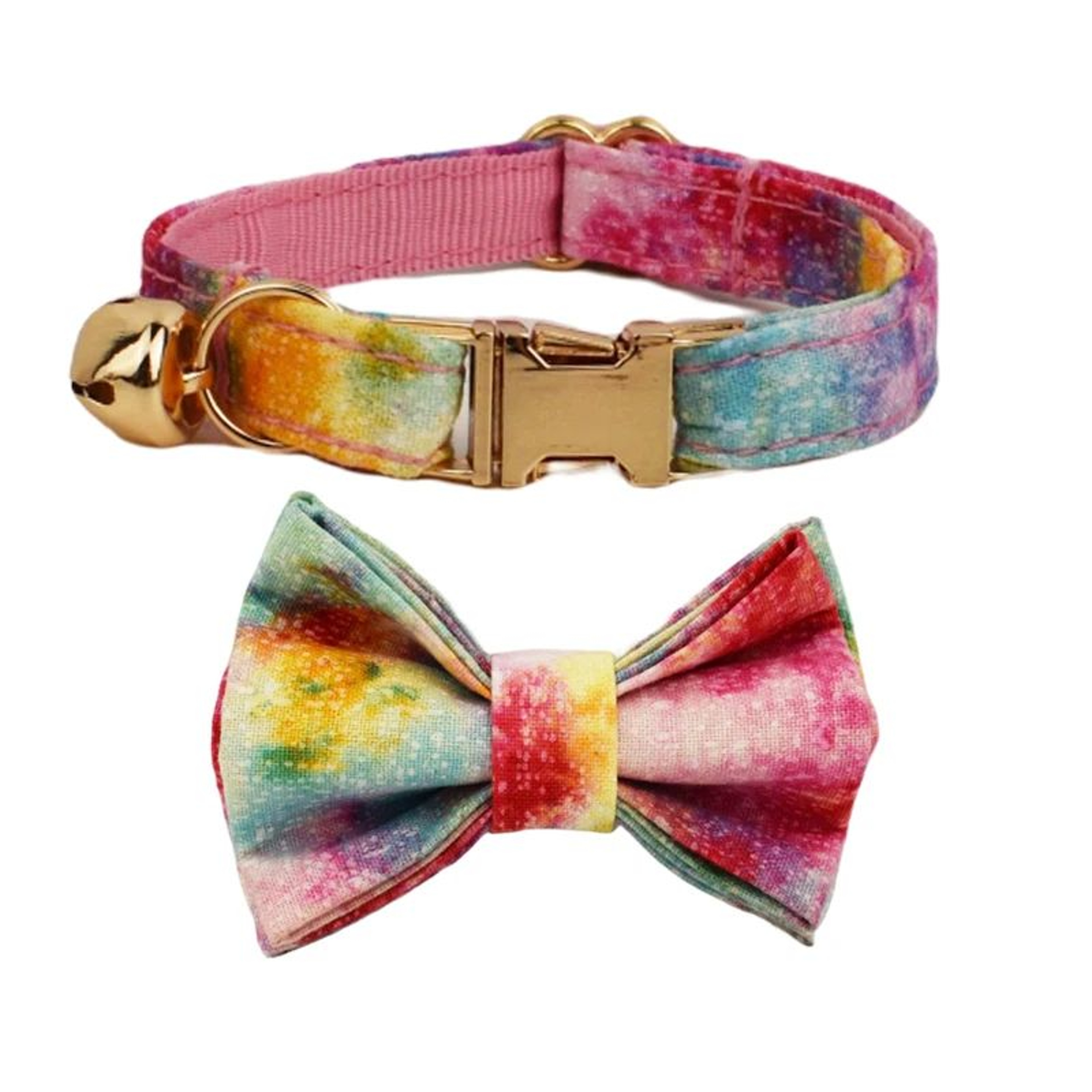 Personalized Bow Cat Collar With Safety Buckle And Name Tag 7