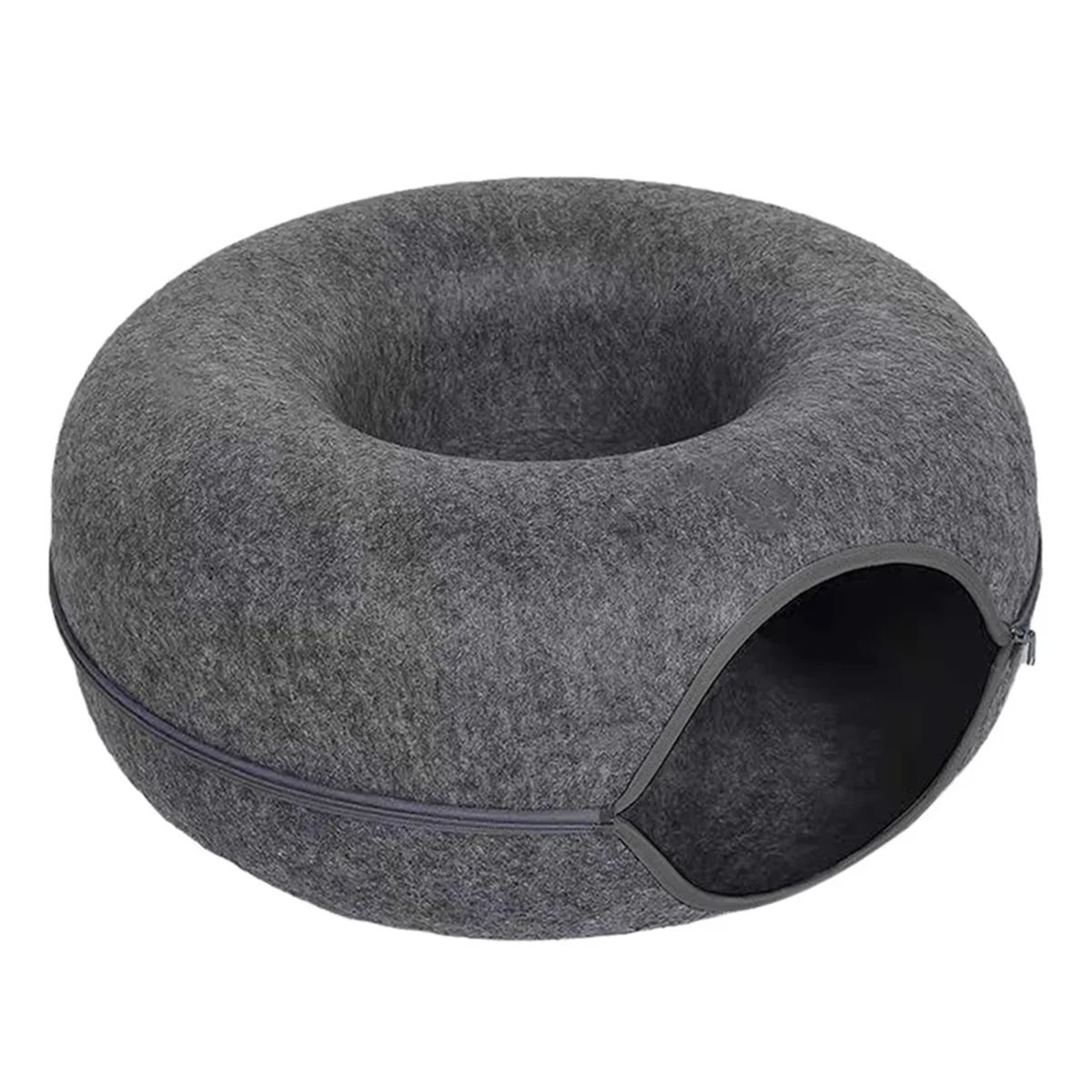 FeltNest Interactive Cat Tunnel Bed And Scratcher 6