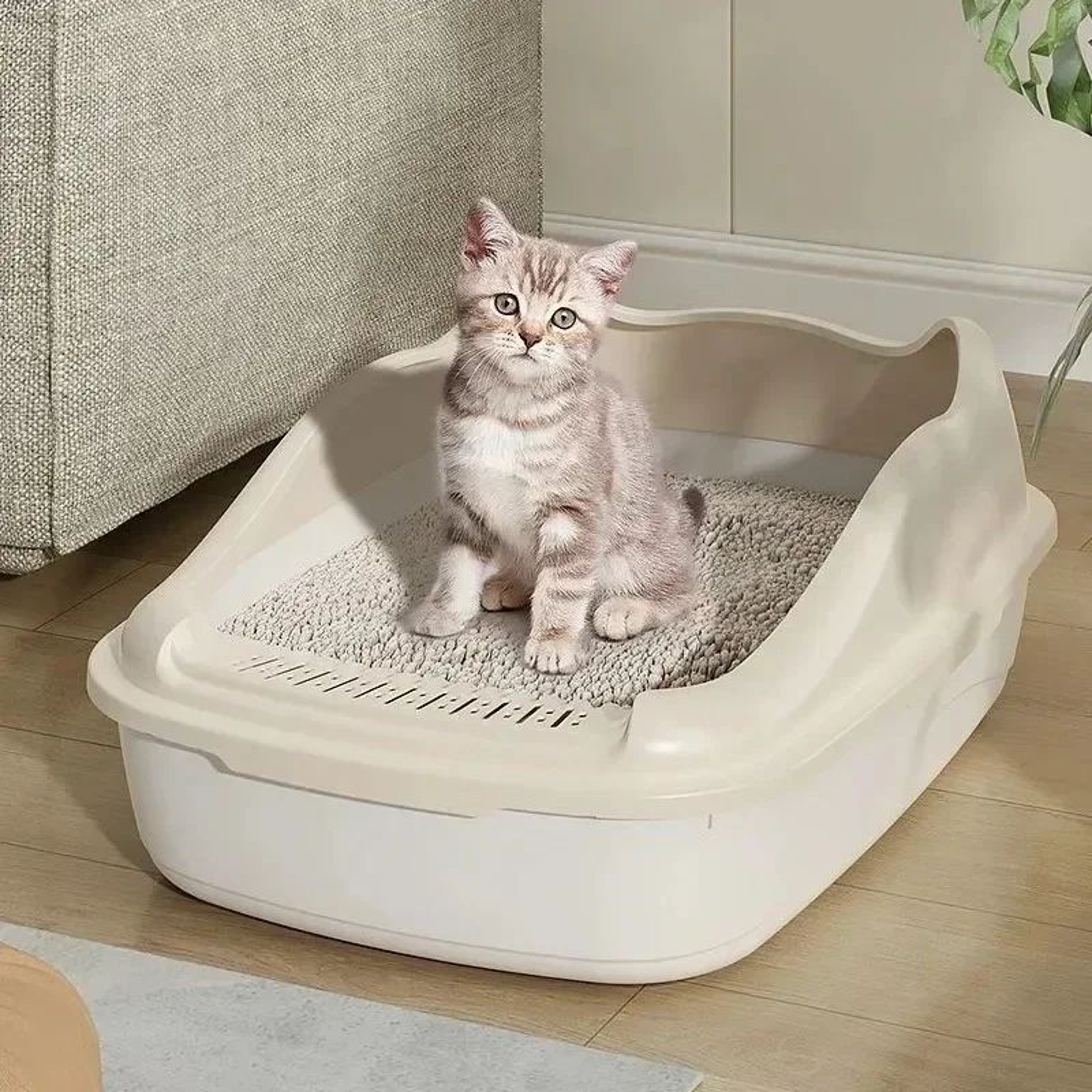 CozyGuard Anti Splash Cat Litter Box 2