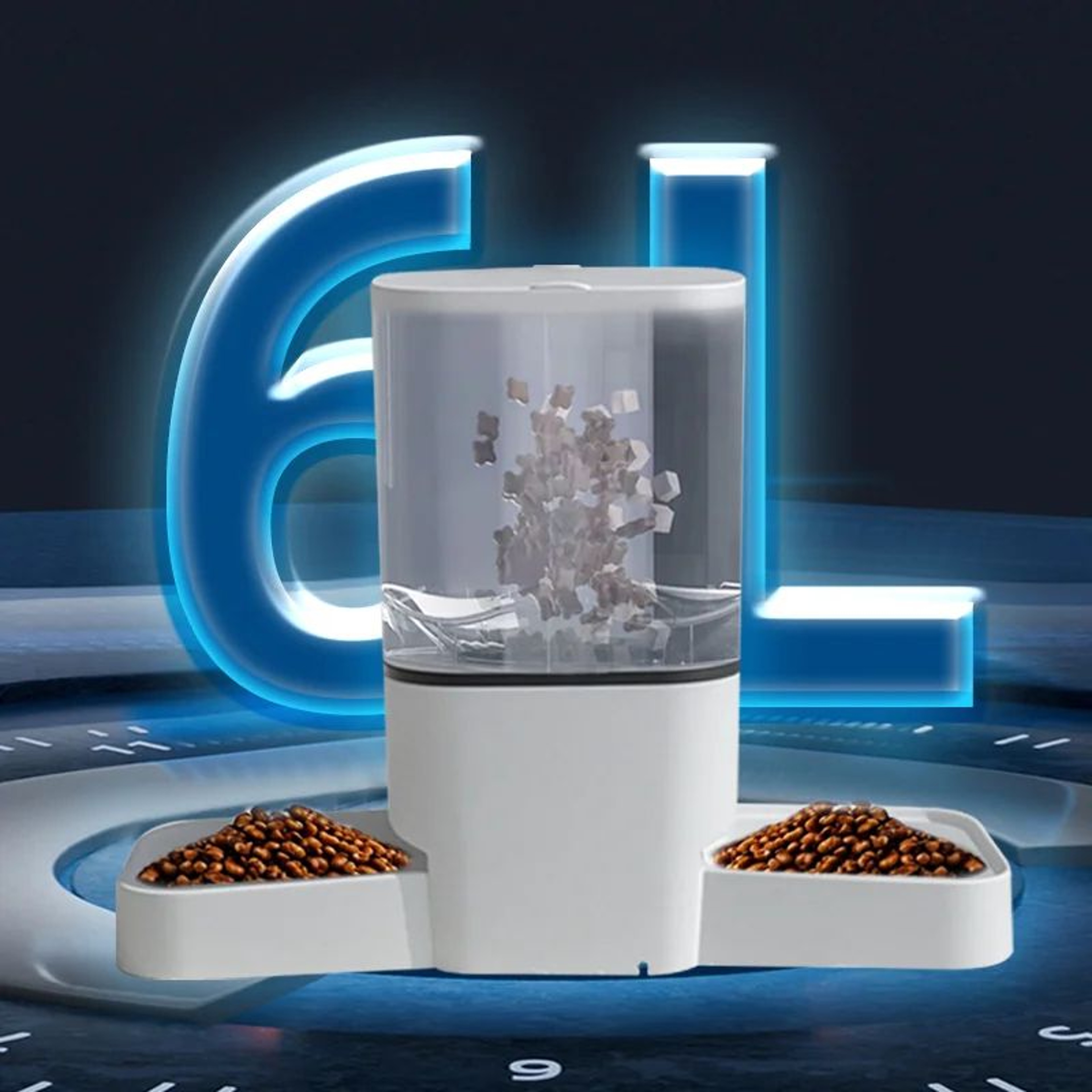 SmartServe 6L Automatic Pet Feeder With App Control 5