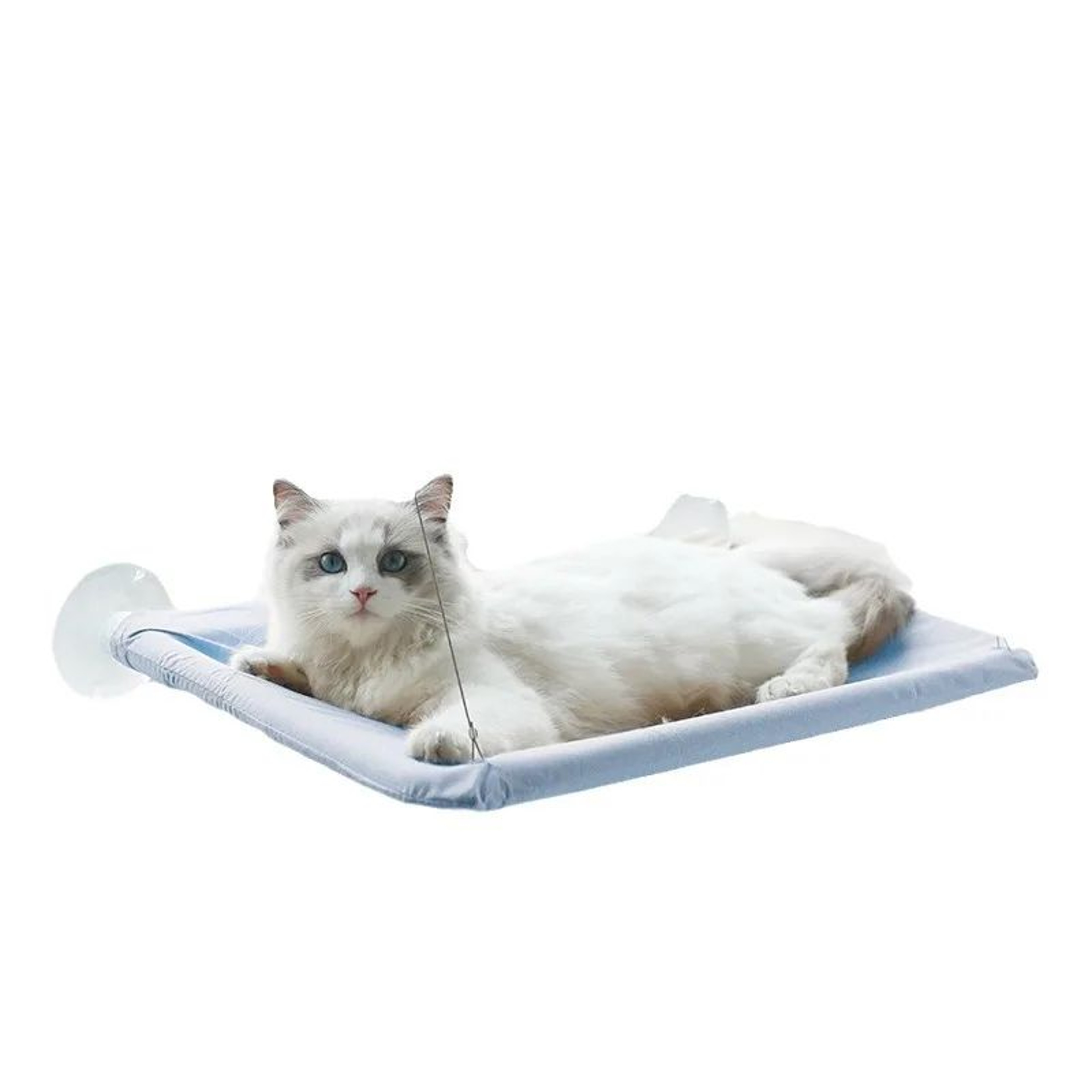 Heavy Duty Window Cat Hammock Bed With Secure Hanging Mount 4