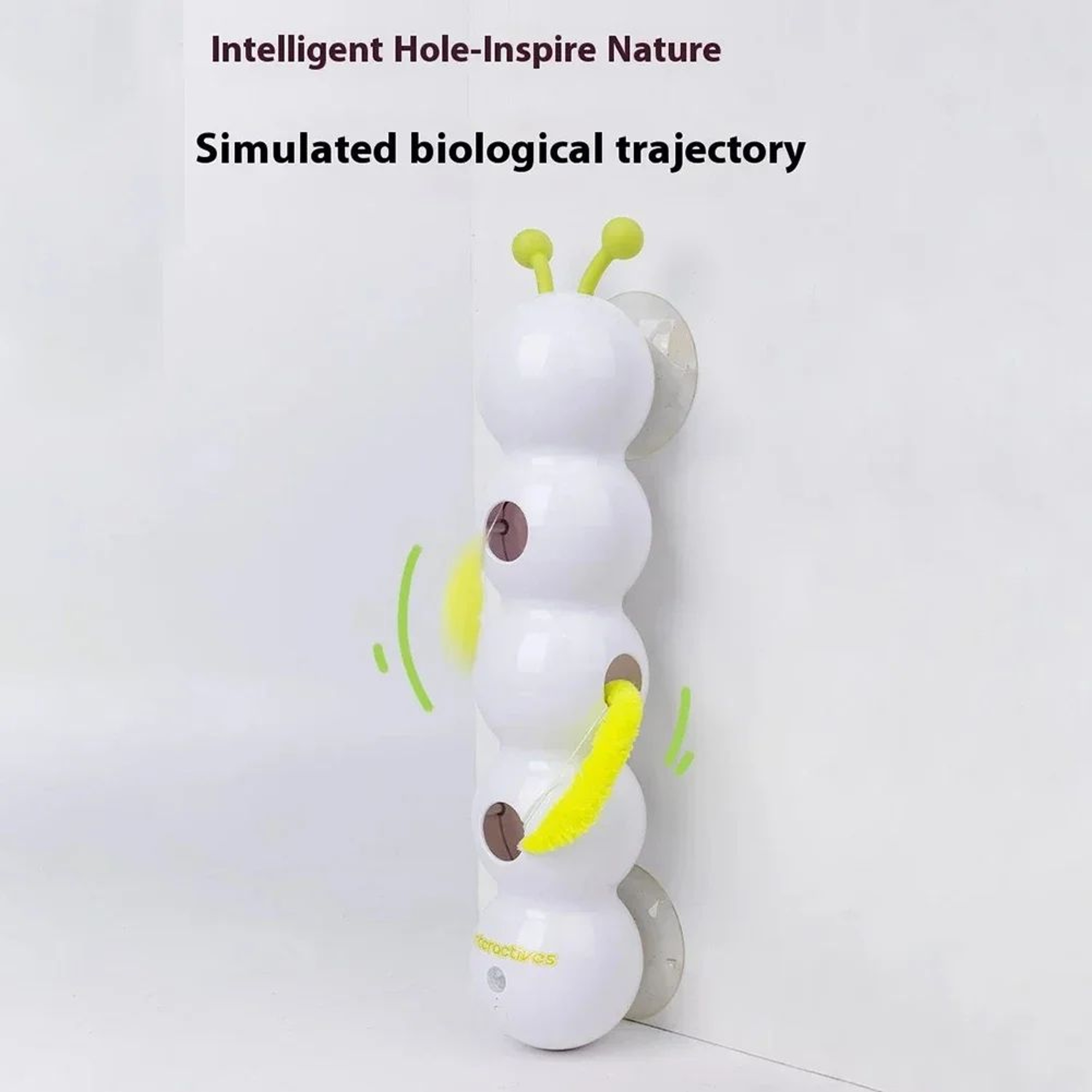 Interactive Motion Activated Cat Toy With Automatic Wack A Worm Game 5