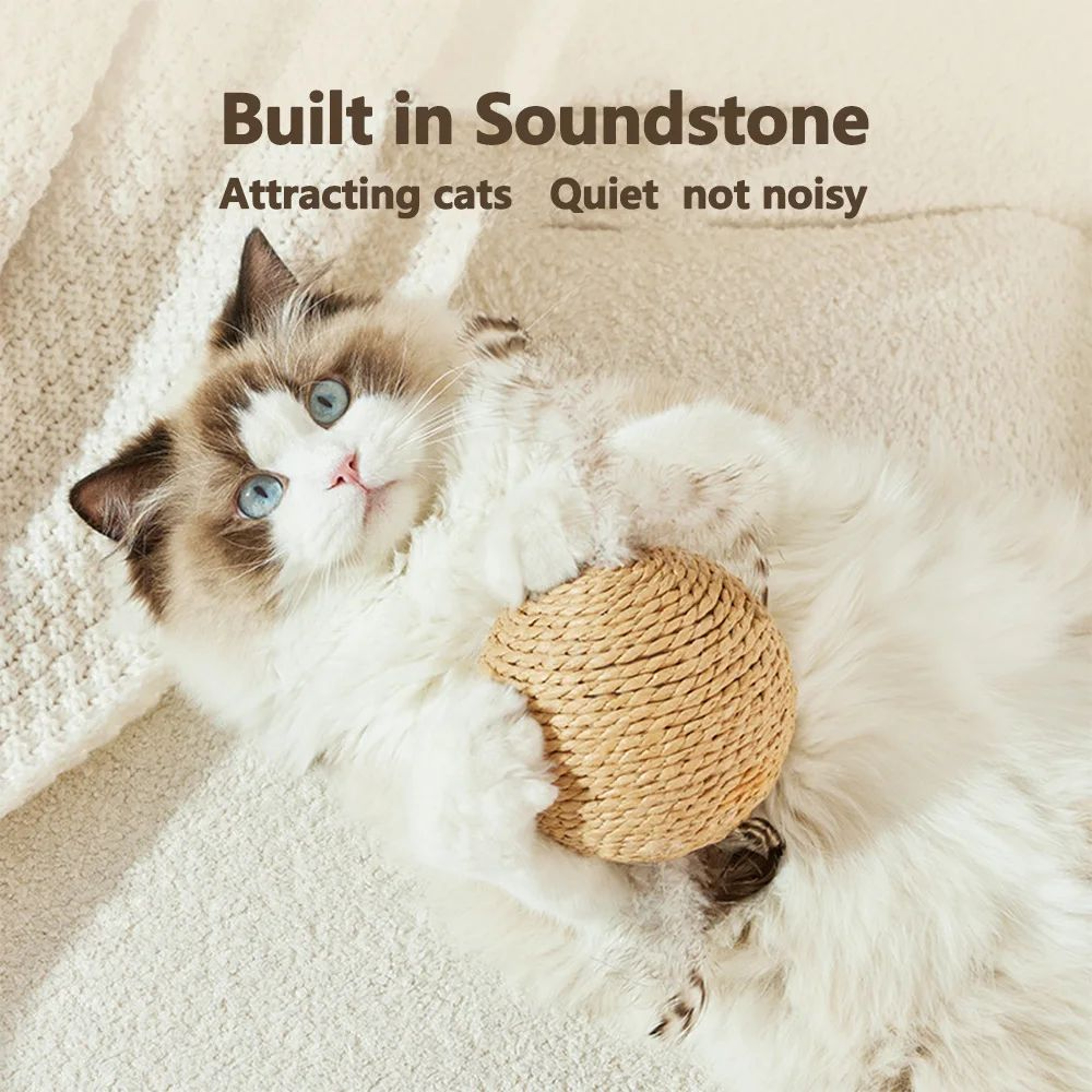 Sisal Cat Scratching Ball 1