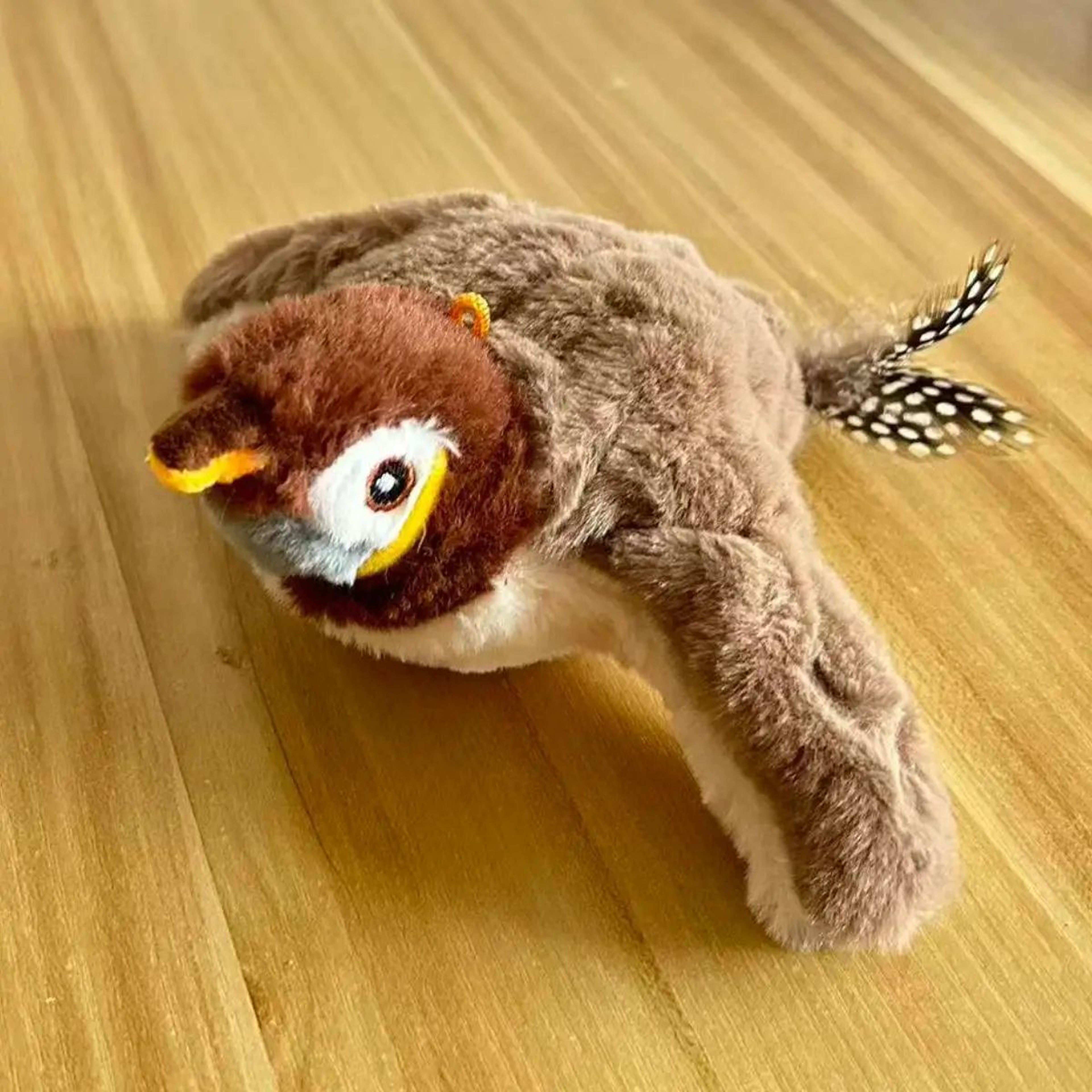 SkyHunter Flapping Bird Cat Toy Rechargeable Interactive Chirping Toy 6