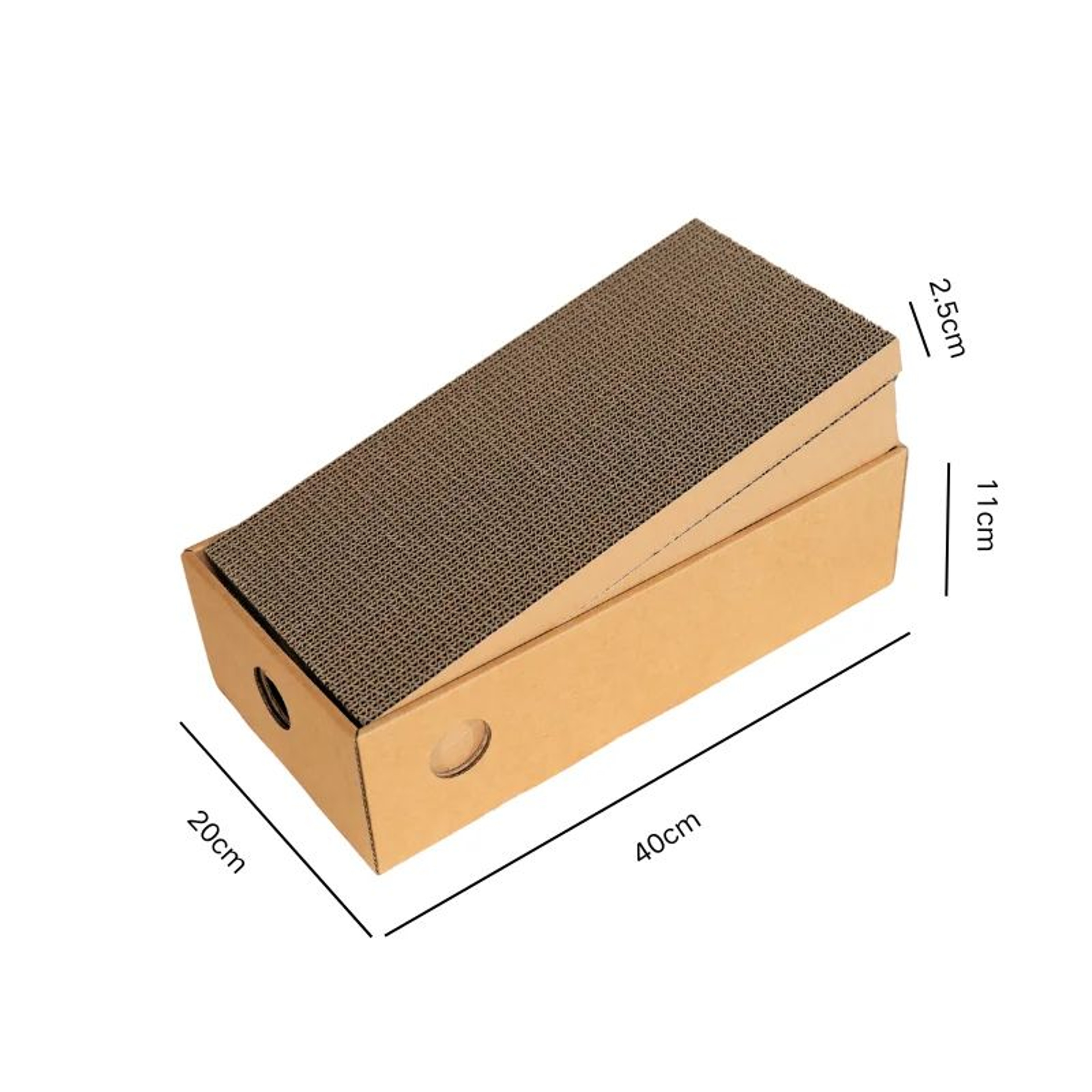 Scratch Haven Cardboard Cat Scratcher Box Set 5