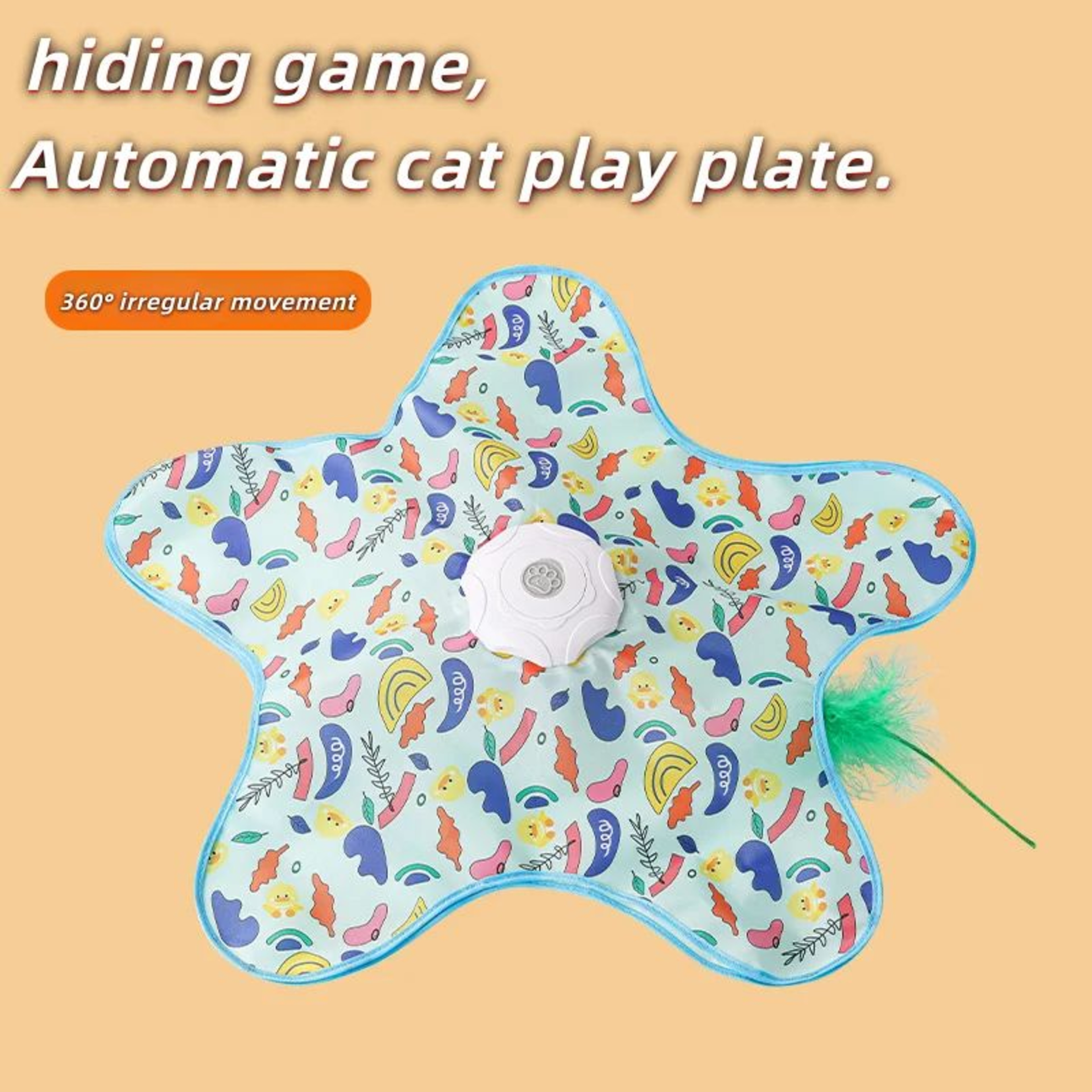 Stealth Chase Interactive Cat Hunting Blanket Toy 9