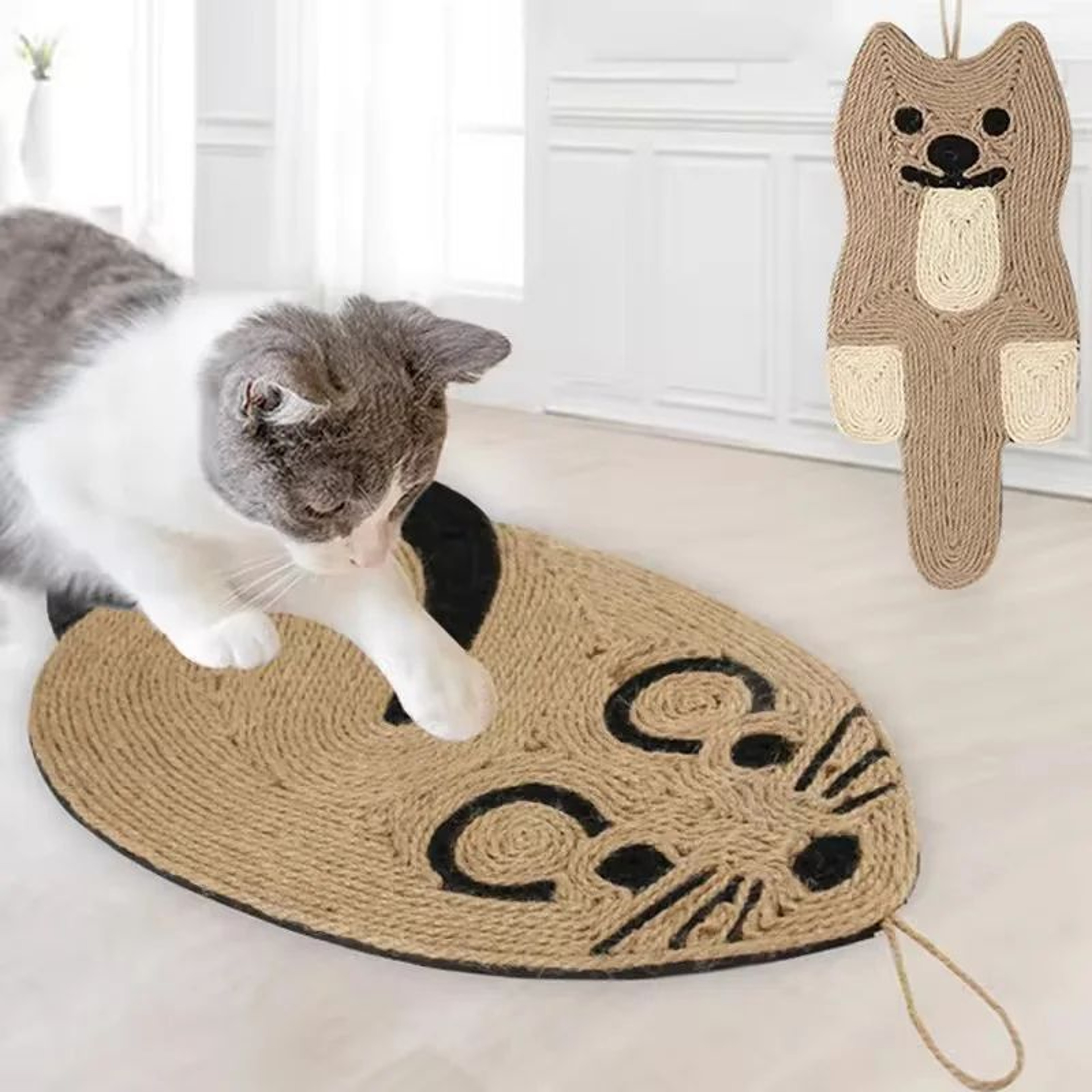 NatureGrip Sisal Cat Scratching Pad 0