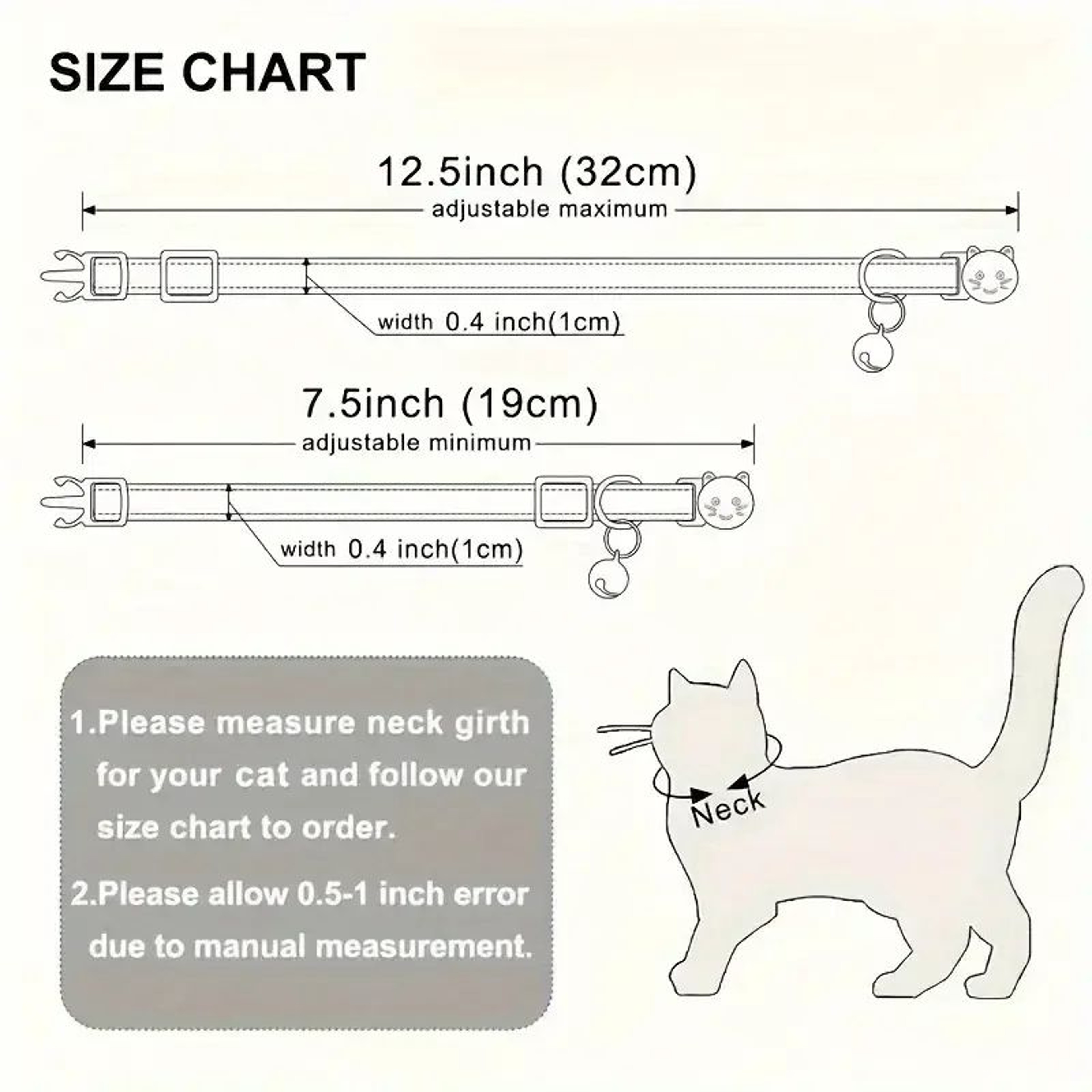 BohoSafe Personalized Breakaway Cat Collar With Engraved ID Tag 2