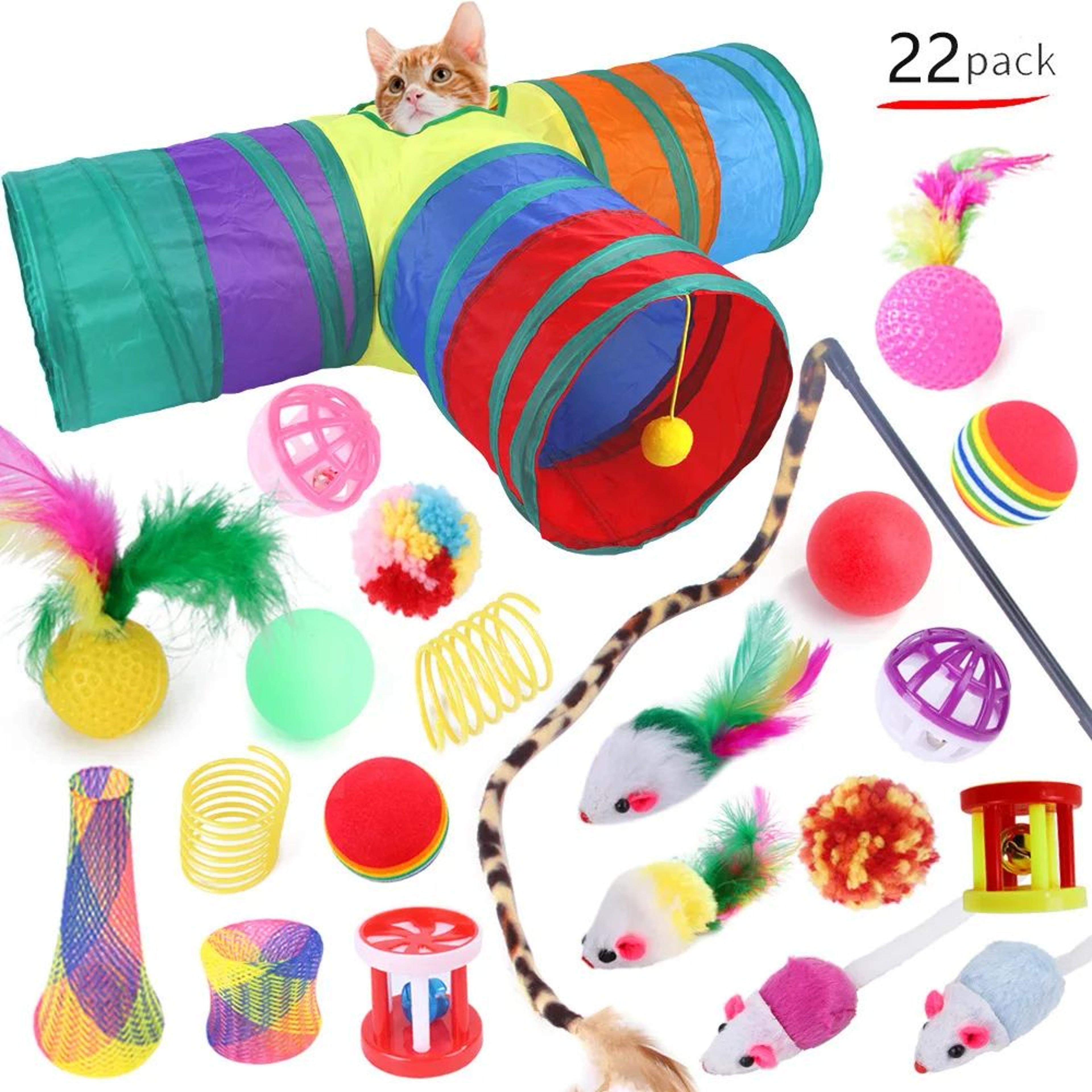 PlayPaws Ultimate Cat Toy Variety Set 10