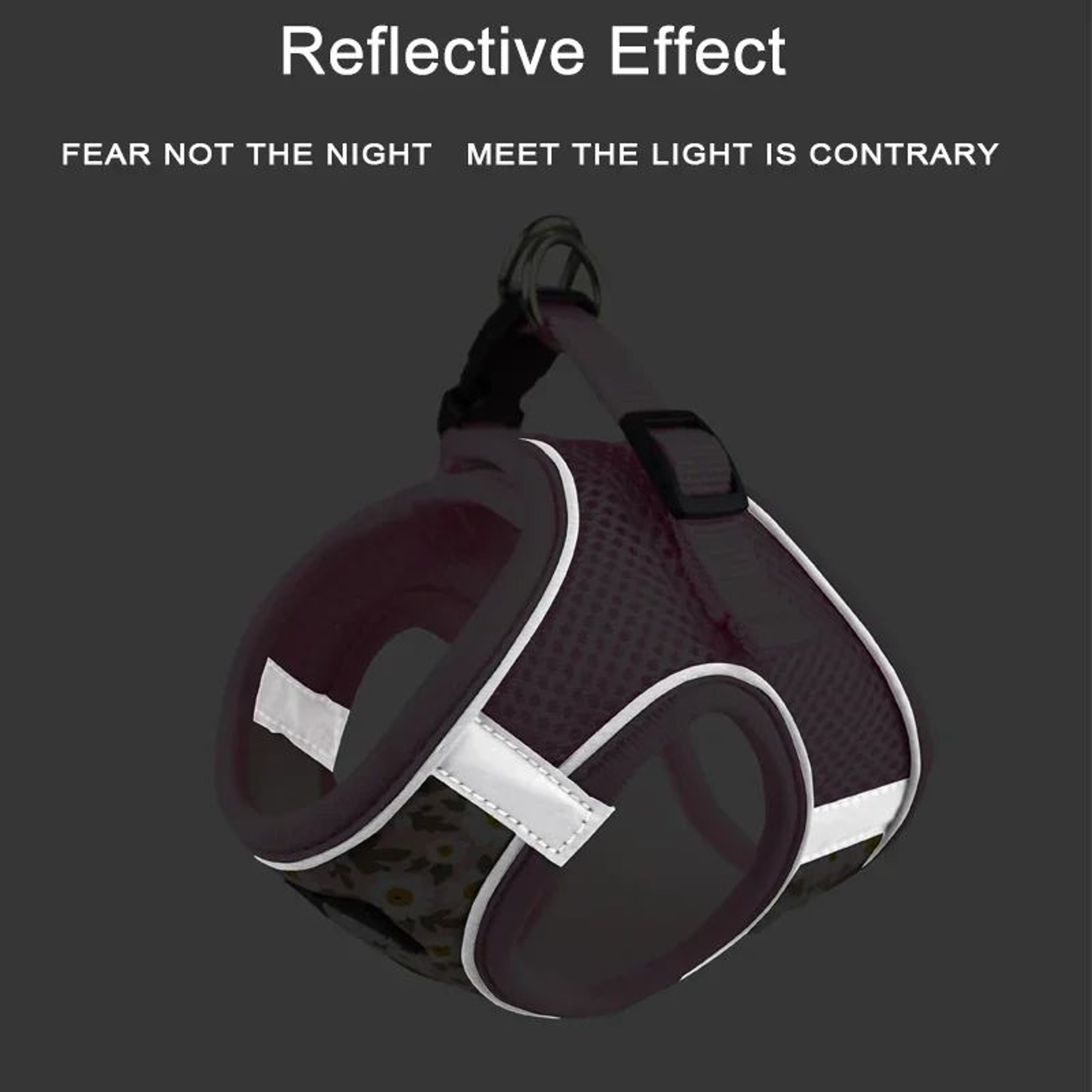 SafeWalk Reflective Escape Proof Cat Harness And Leash Set 3