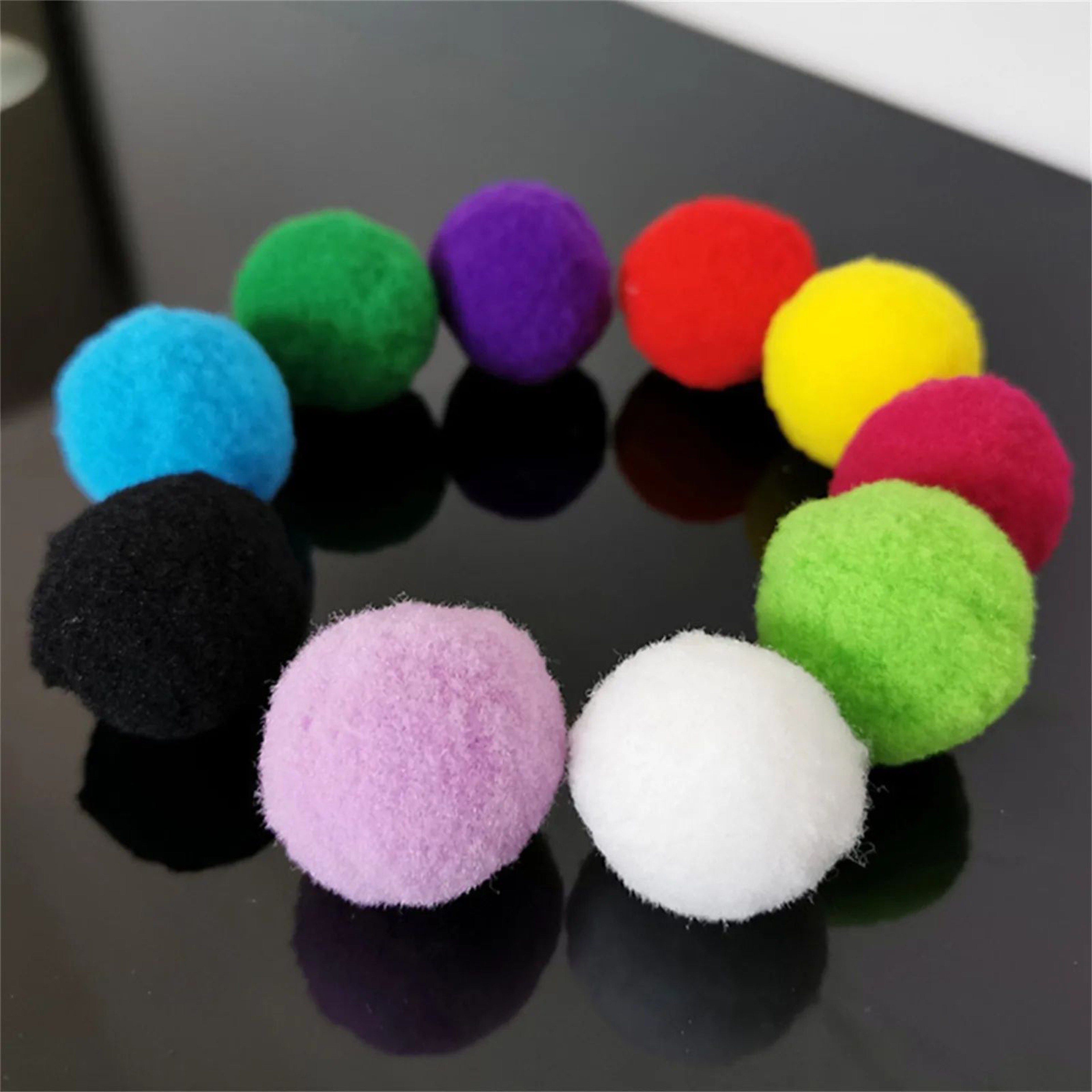 PlayPuff Interactive Cat Pom Pom Ball Set 3