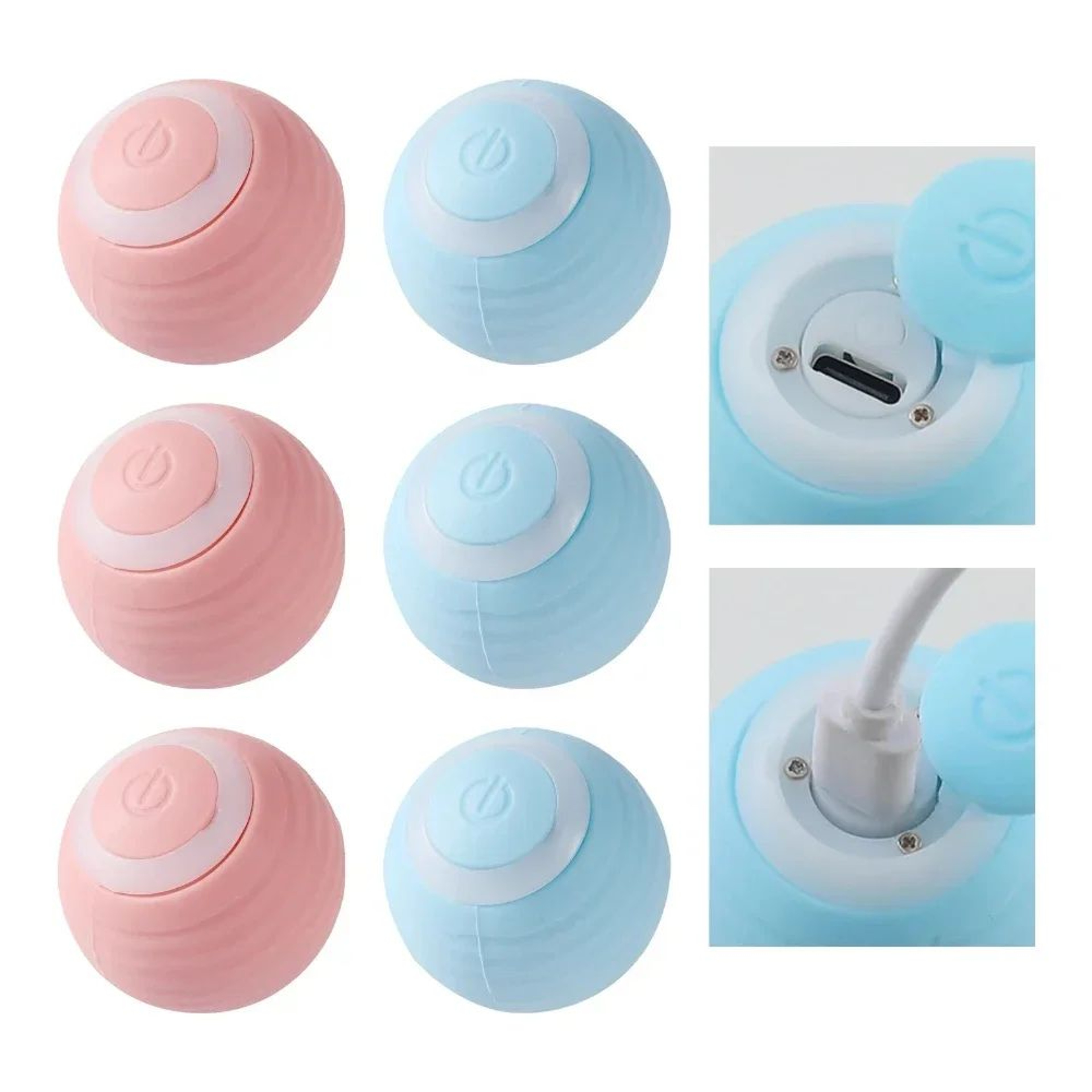 ZoomieRoll Rechargeable Interactive Cat Ball Toy 5