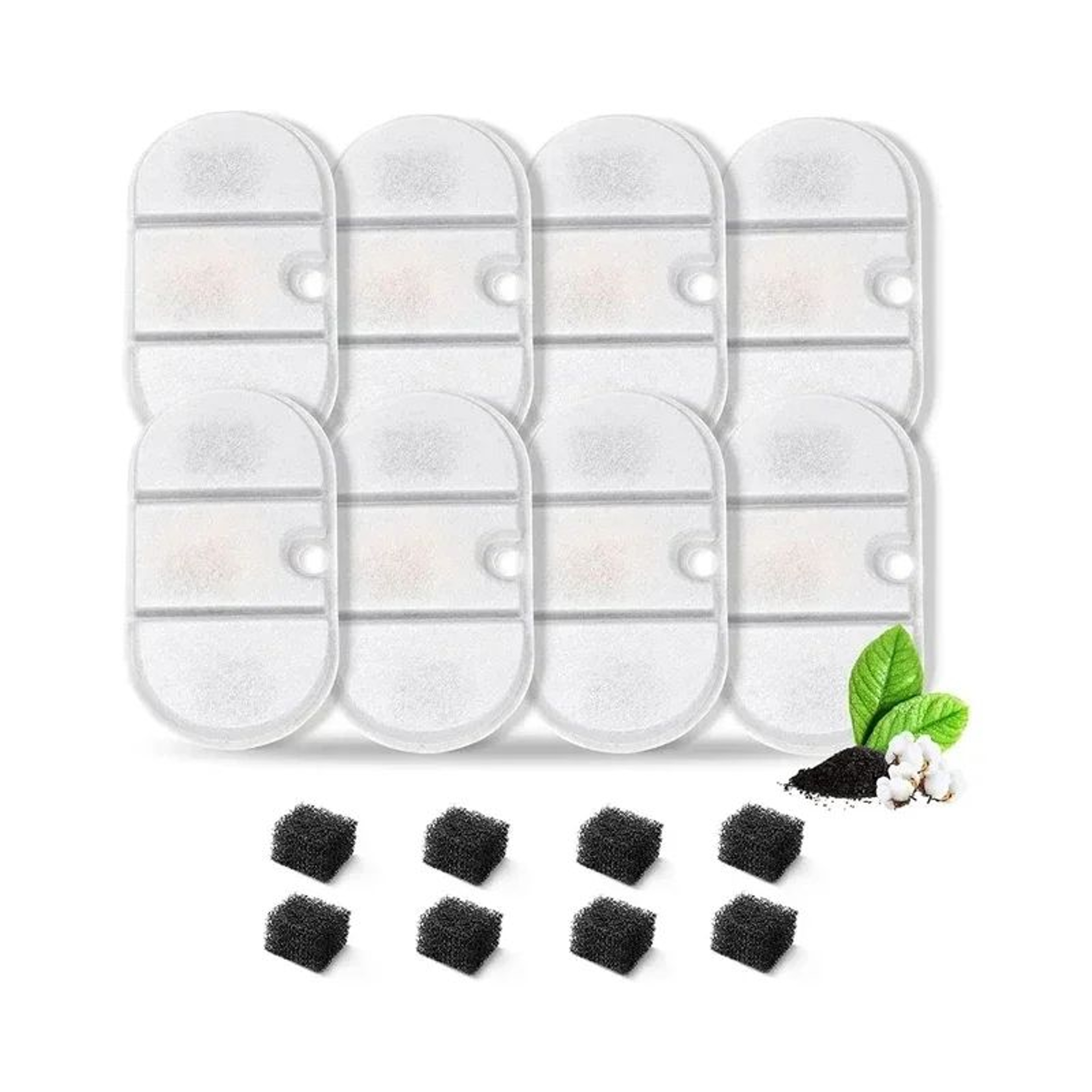 PureFlow Cat Fountain Filter Replacement Set 7