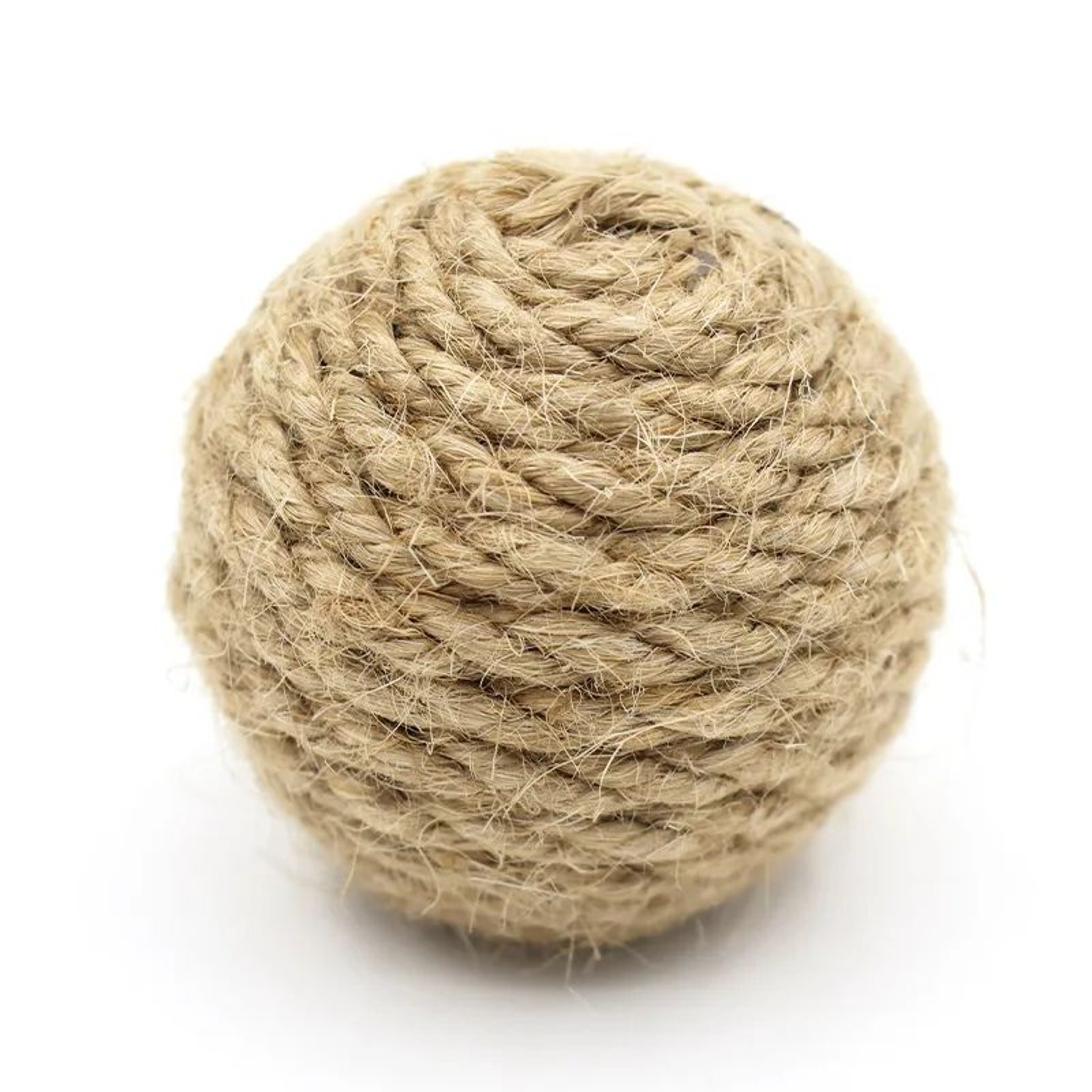 Natural Sisal Cat Ball Toy Interactive Chew And Fetch Toy 6