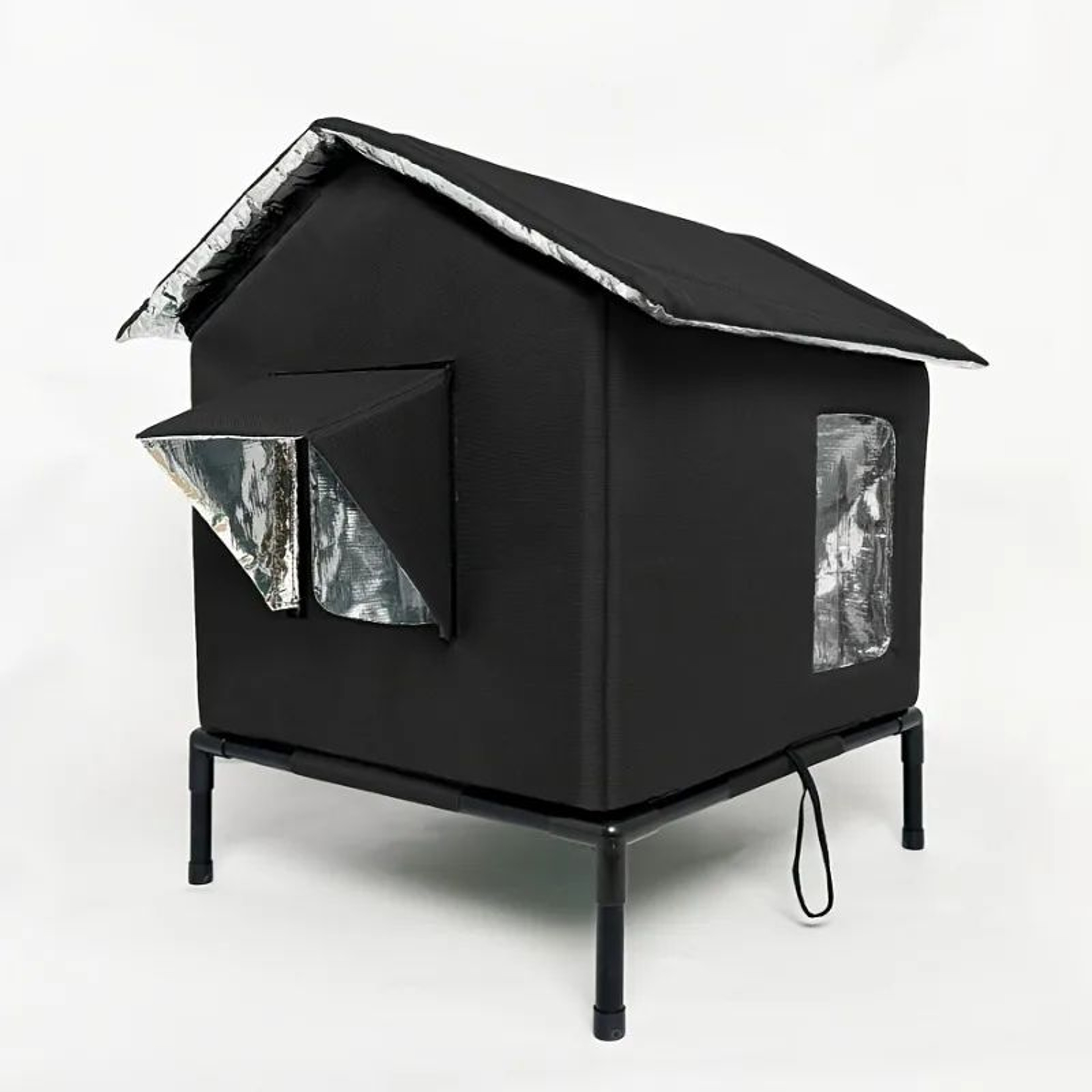 Warm Haven Outdoor Cat Shelter 6