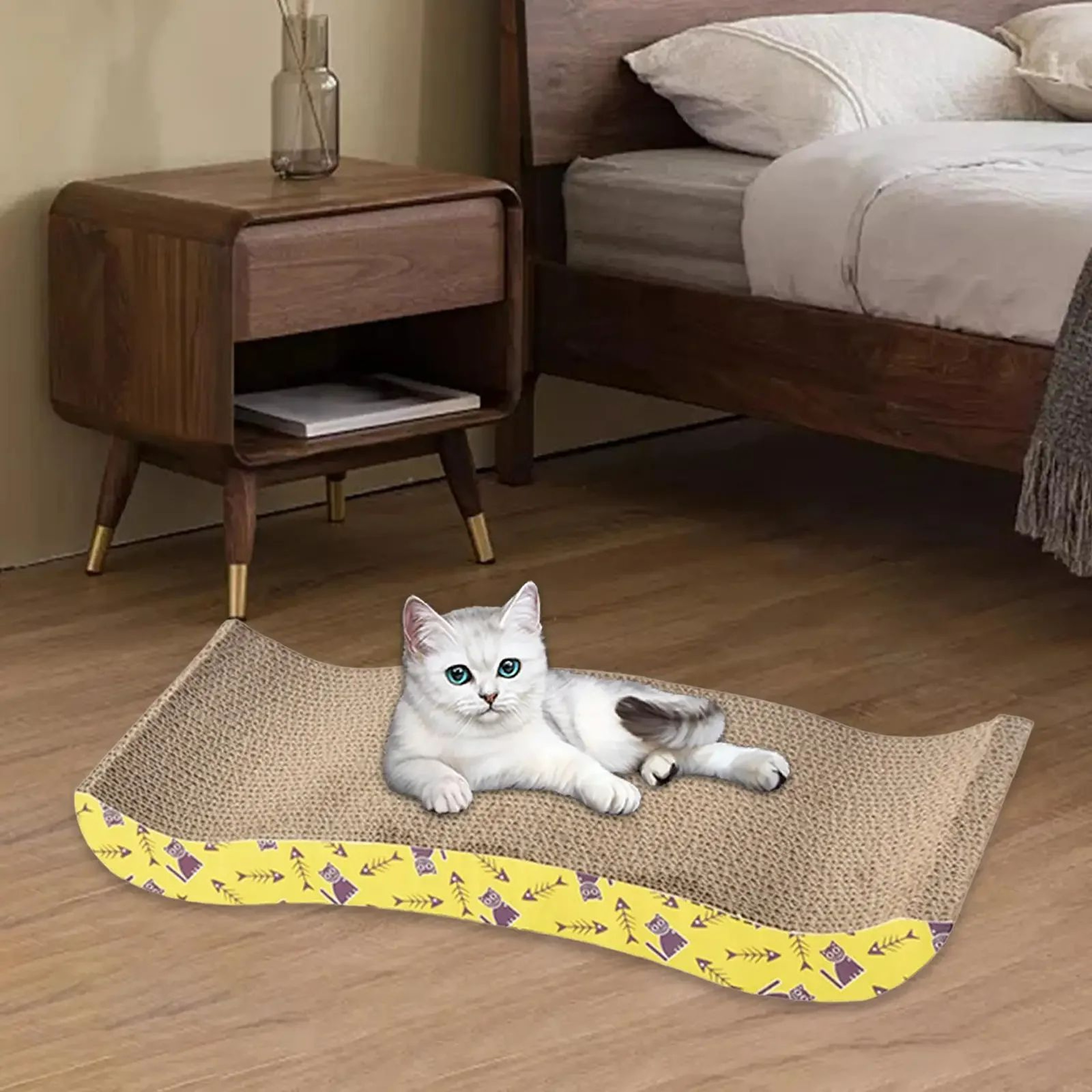 ScratchNest Cat Scratcher Bed 10