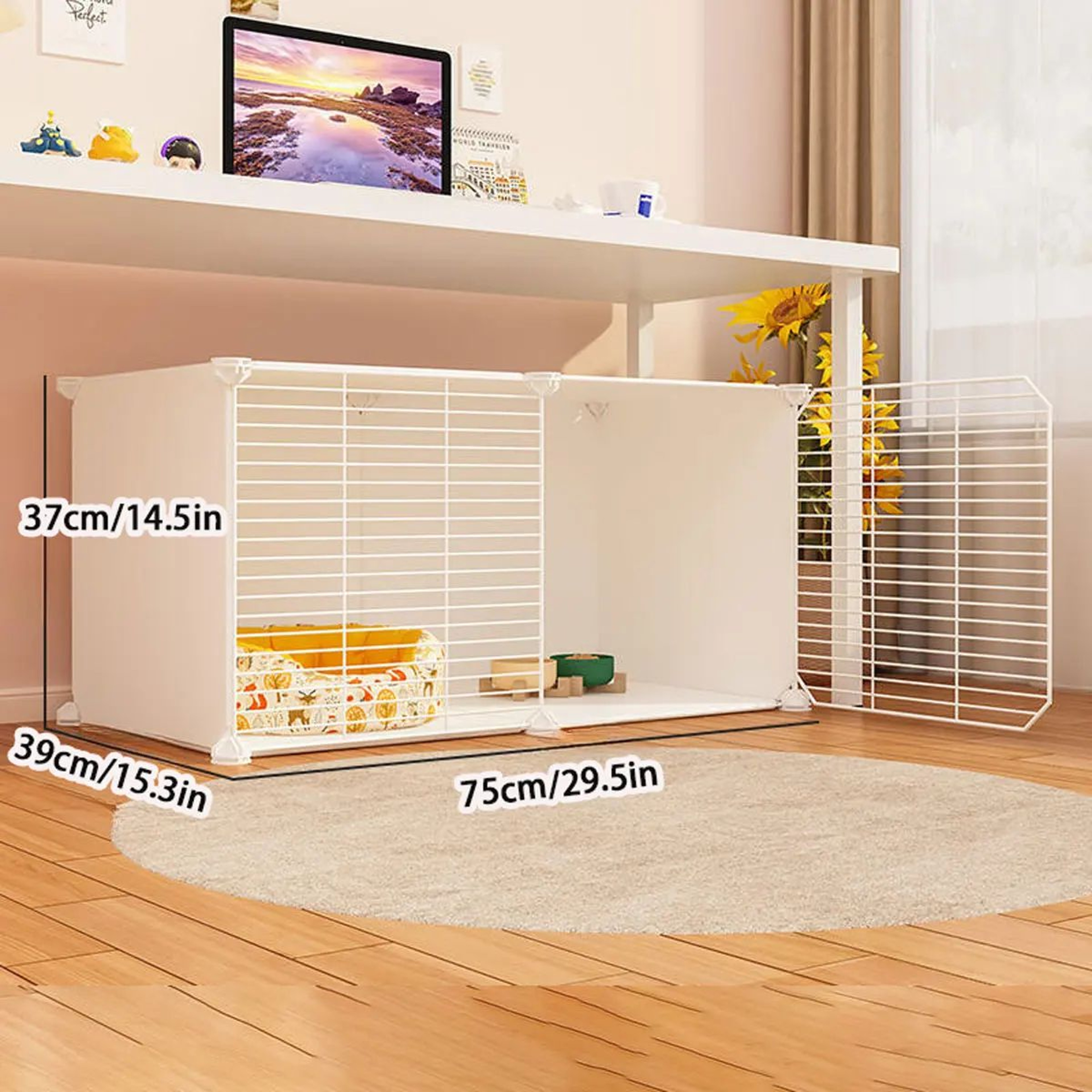 Large Multi Level Cat Villa Cage With Climbing Frame 9