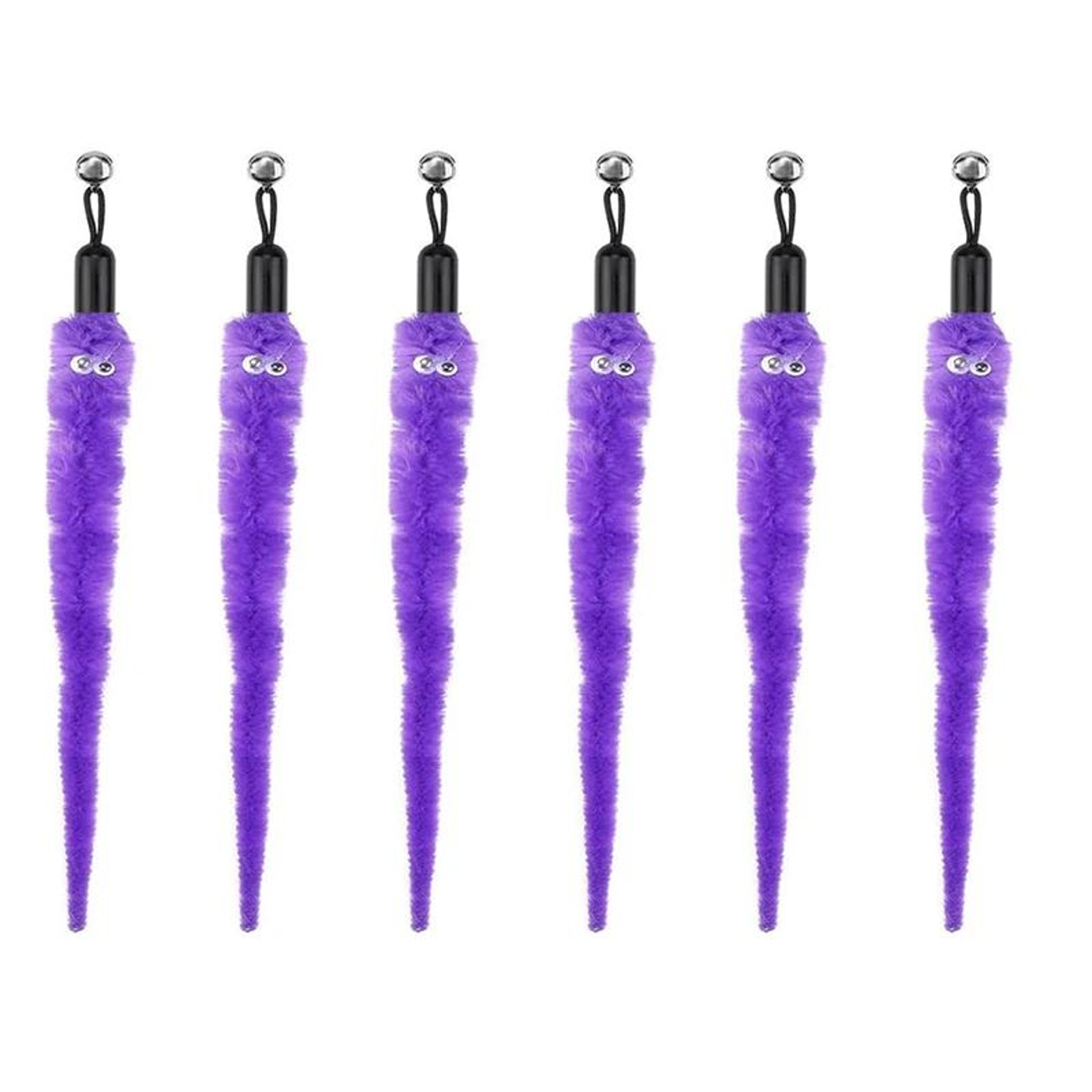 Interactive Cat Toy Refill Set With Feathers Mice Worms And Bells 14