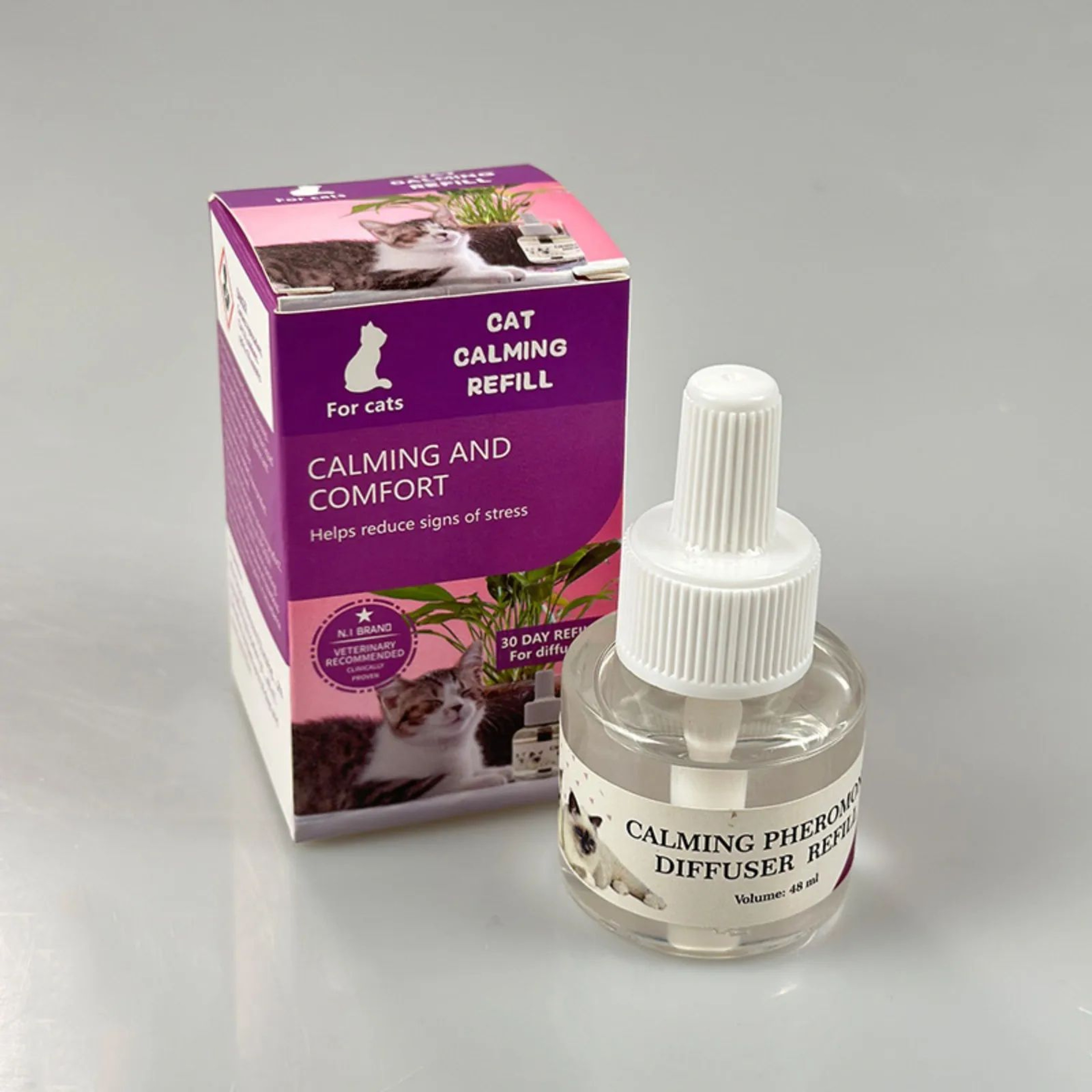 CalmPaws Cat Pheromone Diffuser Starter Kit And Refill 4