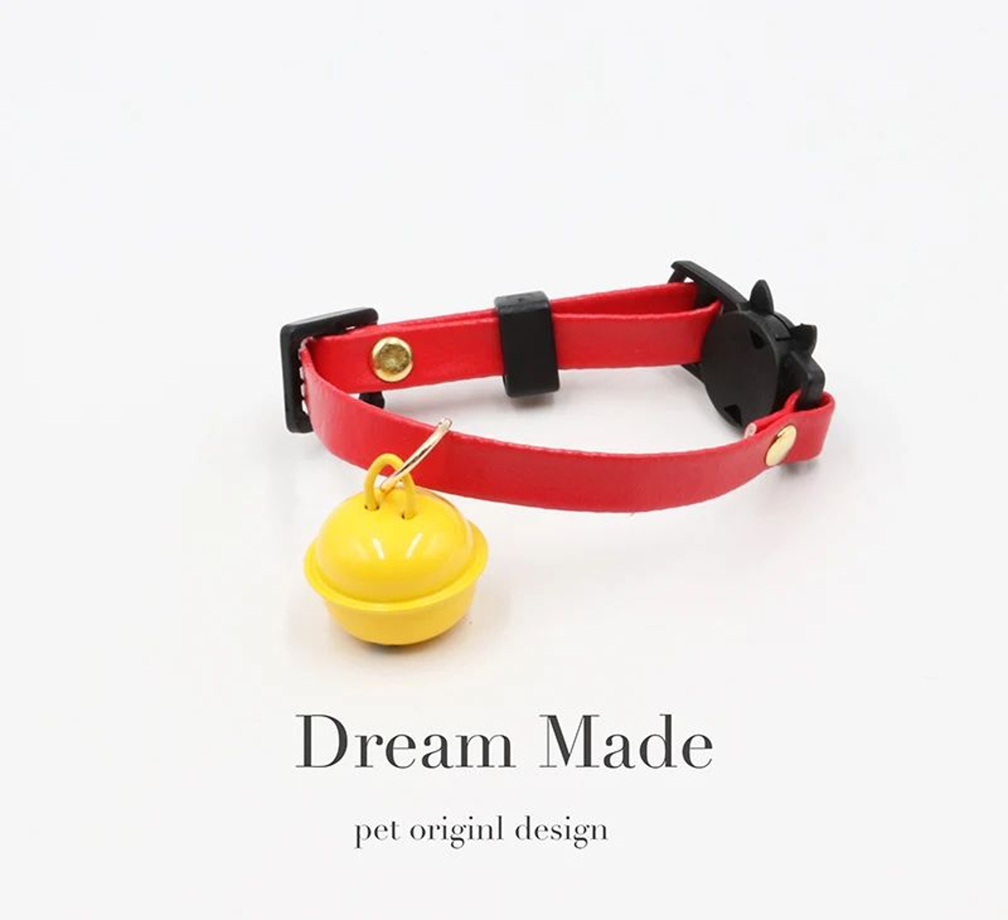Adjustable Safety Release Cat Collar With Bell 1