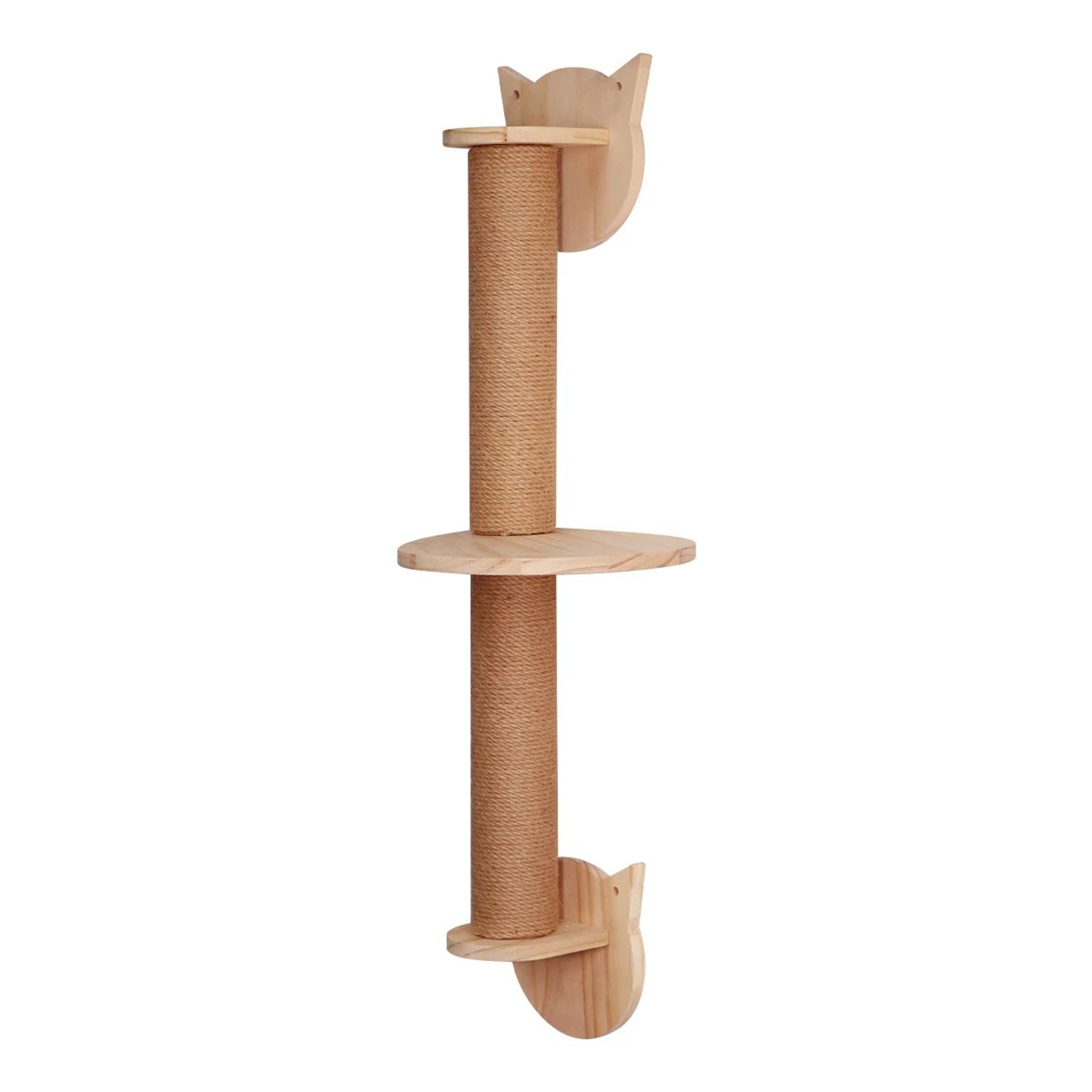 ClimbScape Wall Mounted Cat Climbing Shelf And Scratching Steps 16