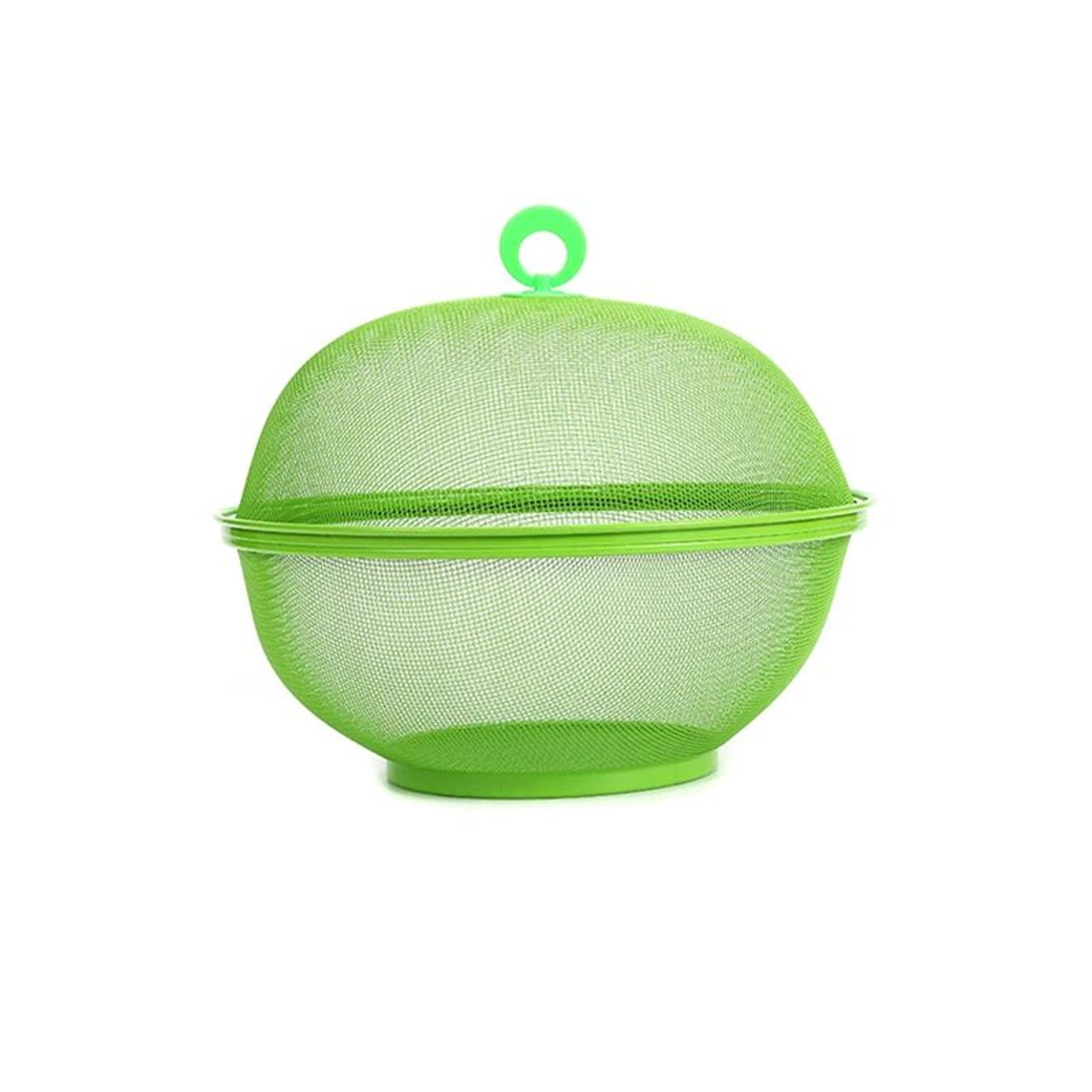 Mesh Fruit Basket With Lid Fly Proof Fruit And Vegetable Storage Bowl 7
