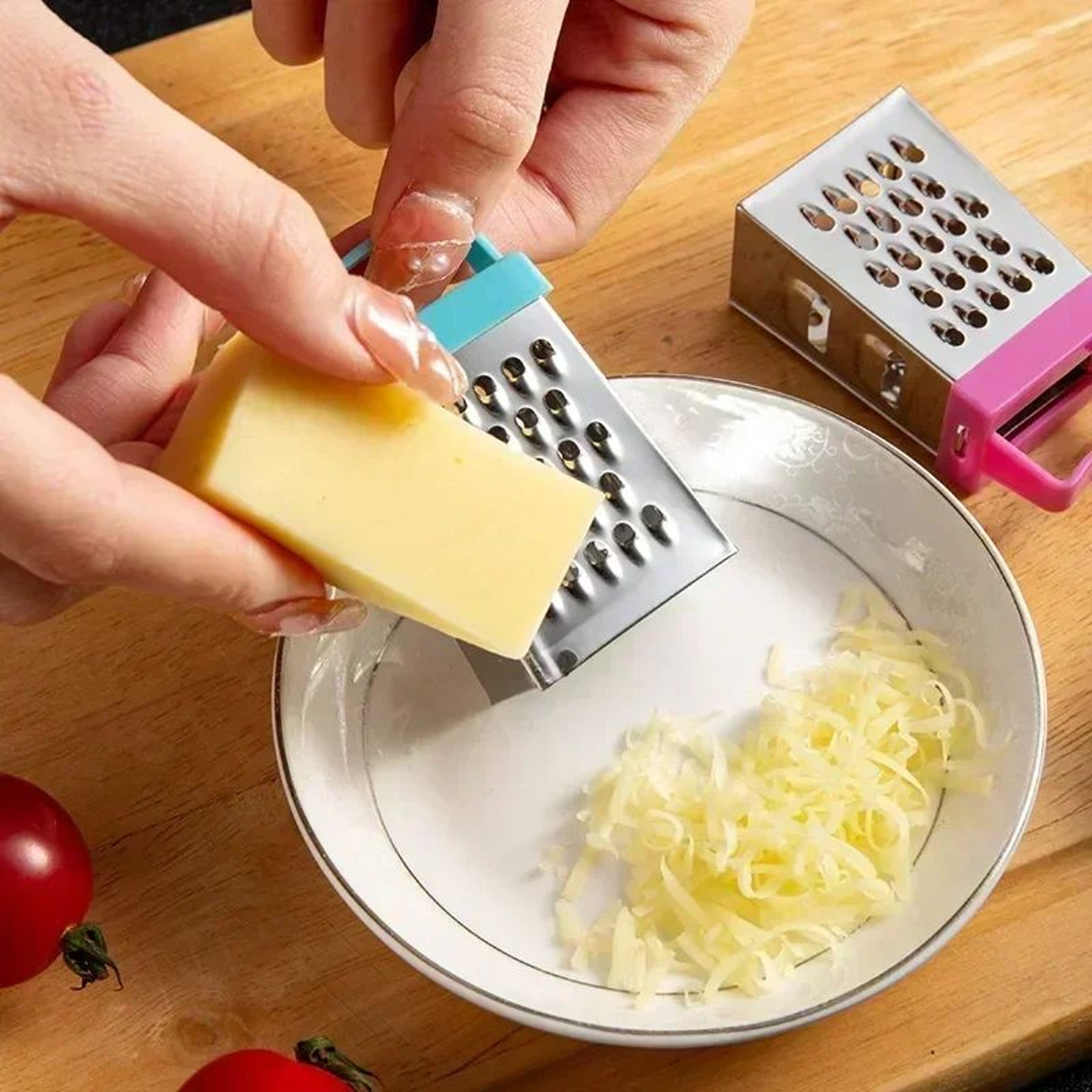 Mini Stainless Steel Vegetable Grater And Cheese Slicer 5