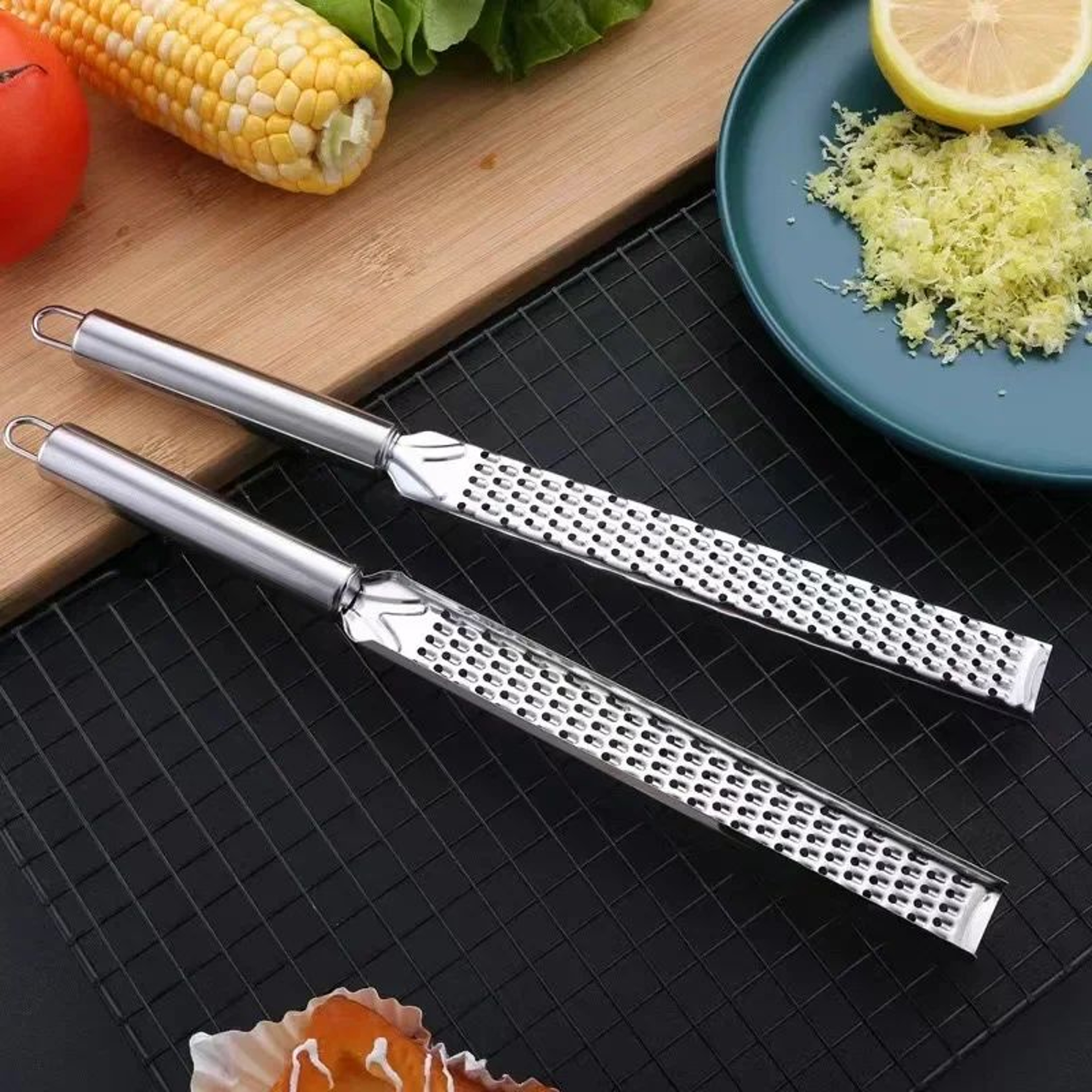 Stainless Steel Cheese Grater And Vegetable Shredder Tool 2