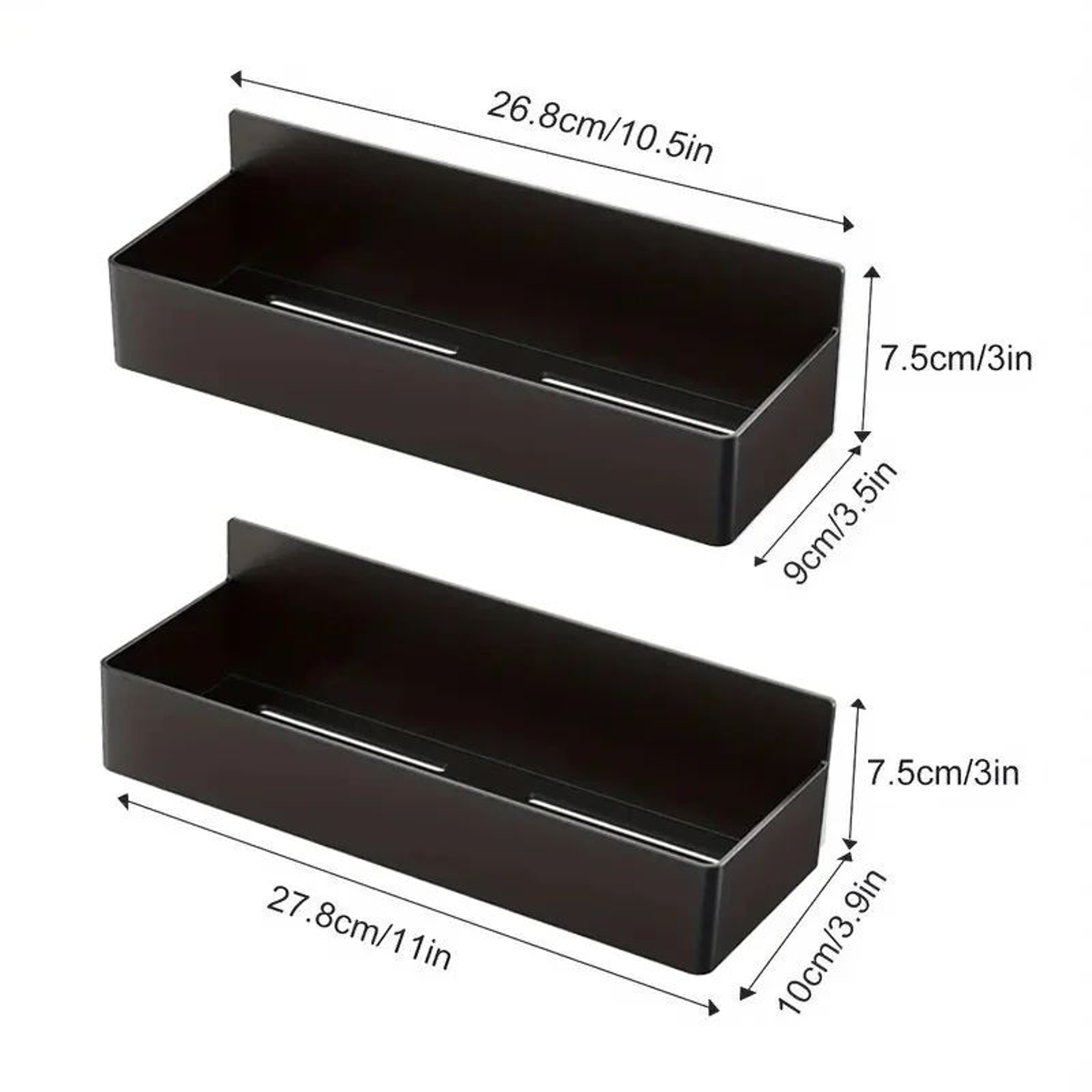 Magnetic Refrigerator Storage Rack Kitchen And Bathroom Organizer Shelf 6