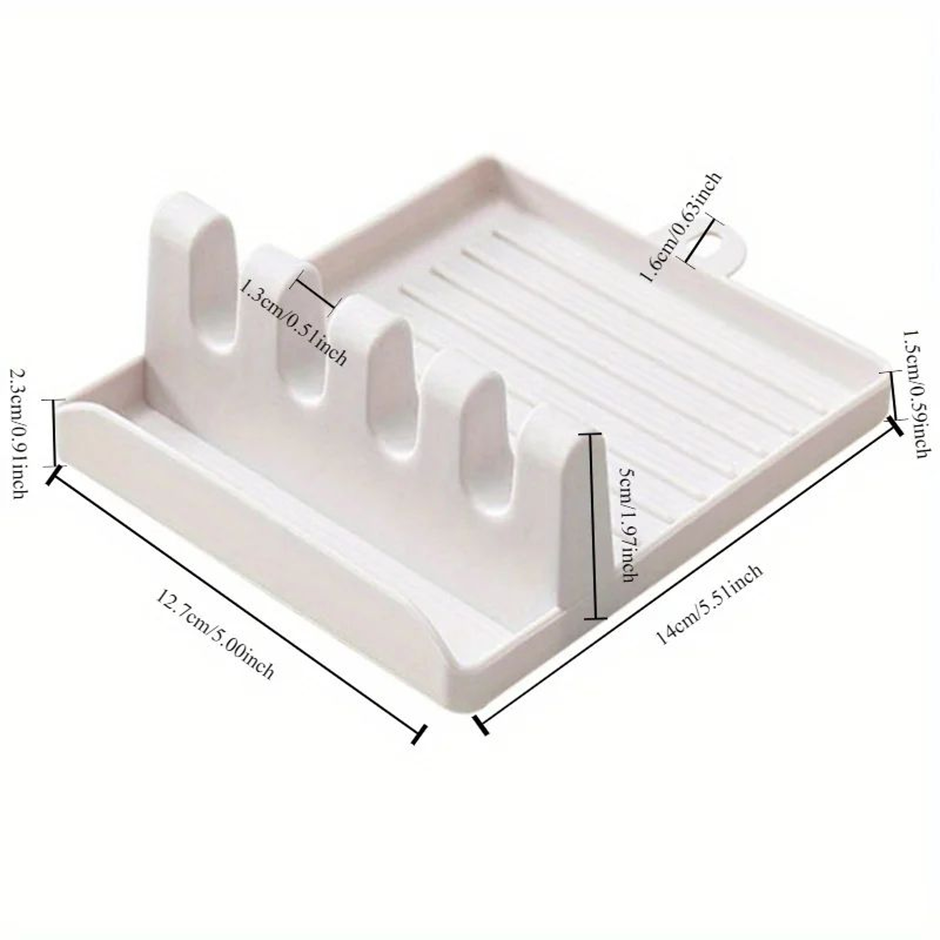 Multifunction Kitchen Spoon Rest And Utensil Holder Tray 8