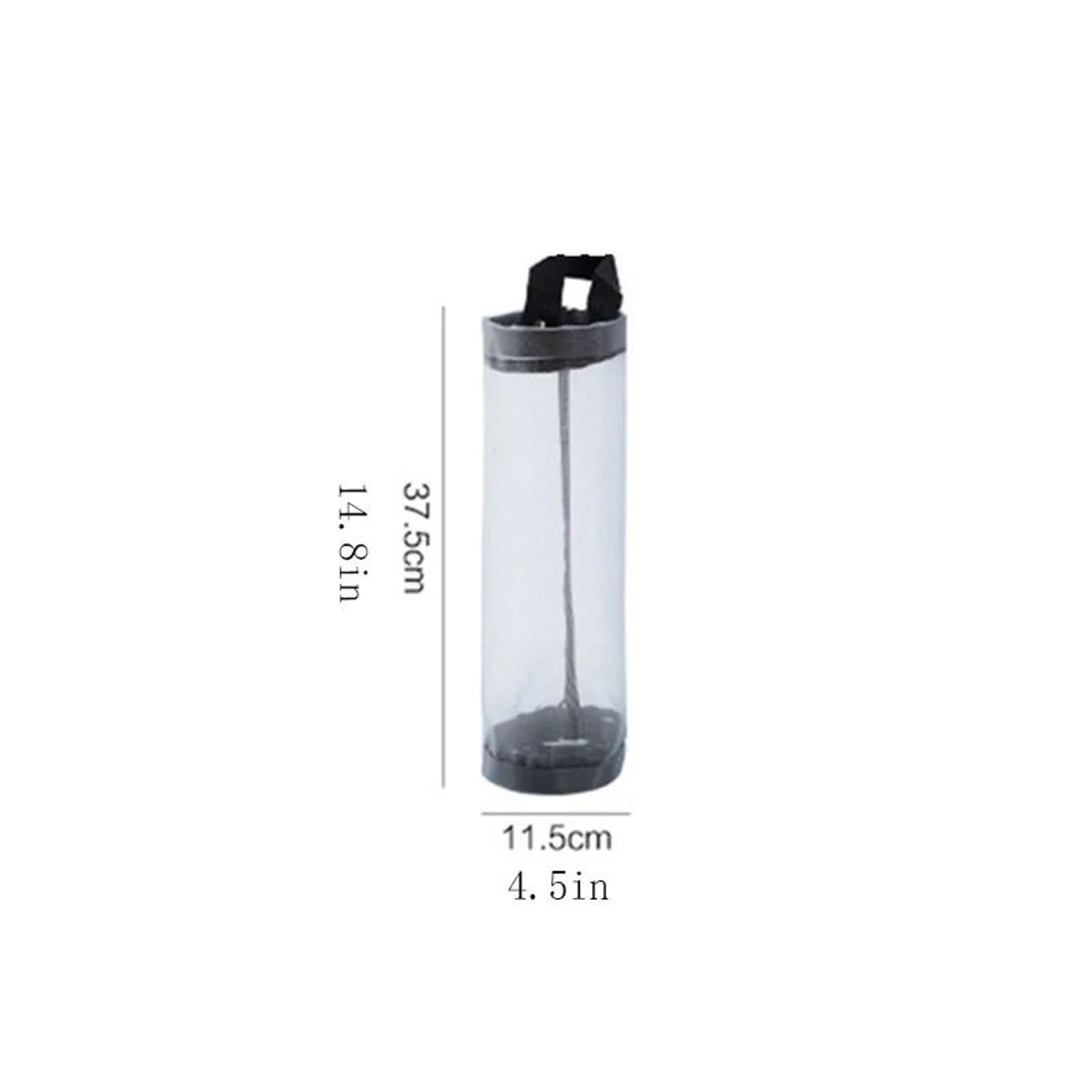 Wall Mounted Trash Bag Dispenser Kitchen Storage Organizer 5