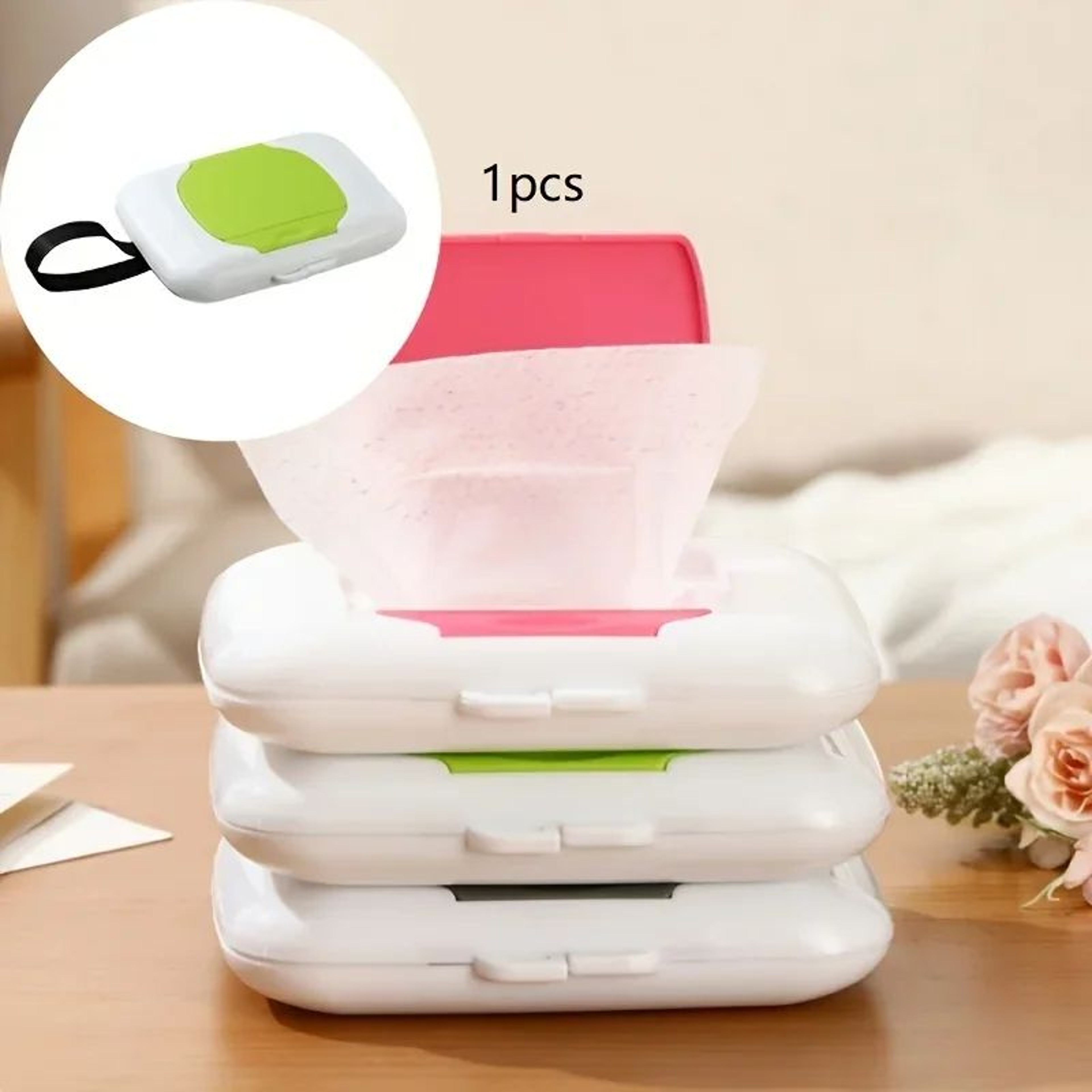 Refillable Wet Wipes Dispenser Case 4