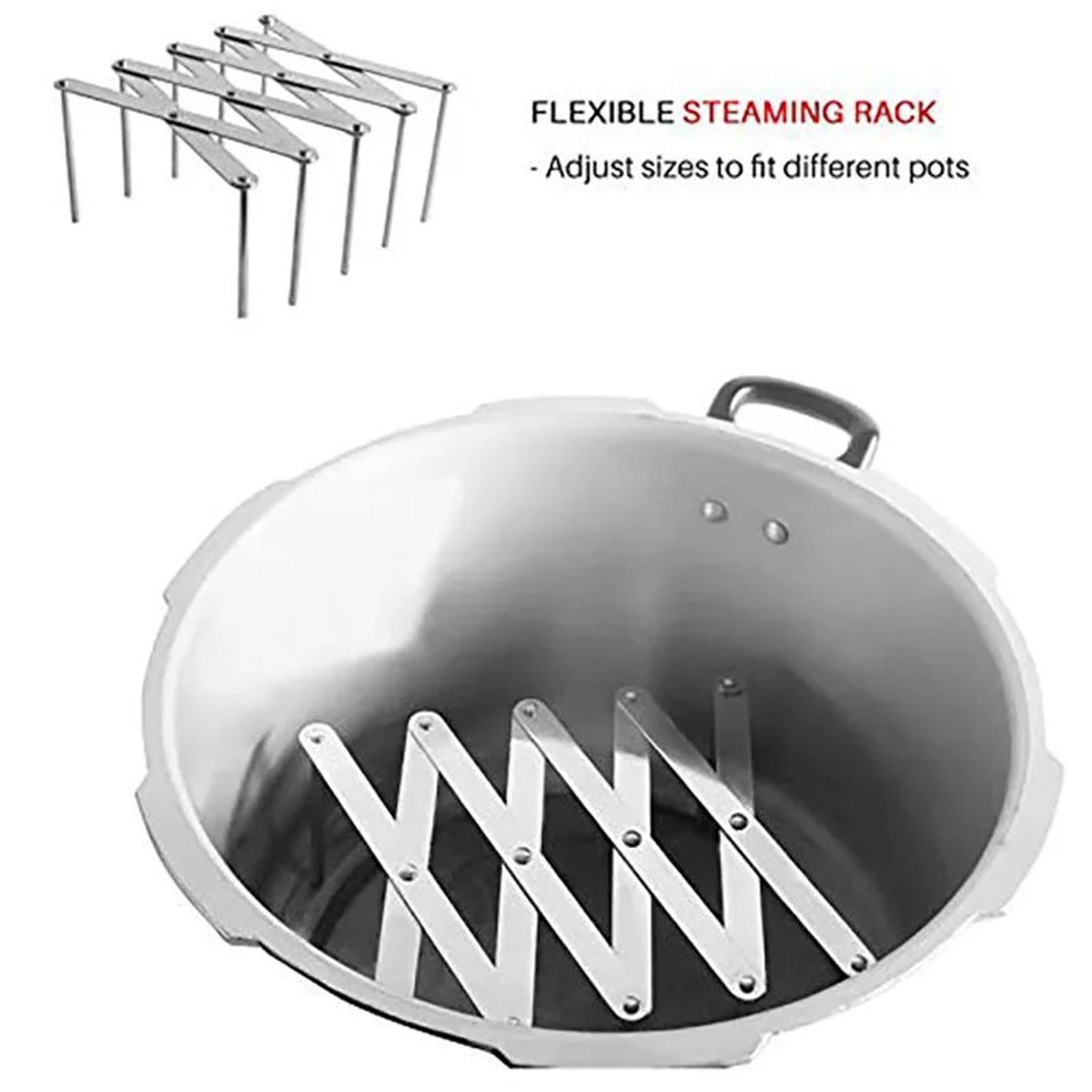 Adjustable Pan Lid And Plate Organizer Rack 3