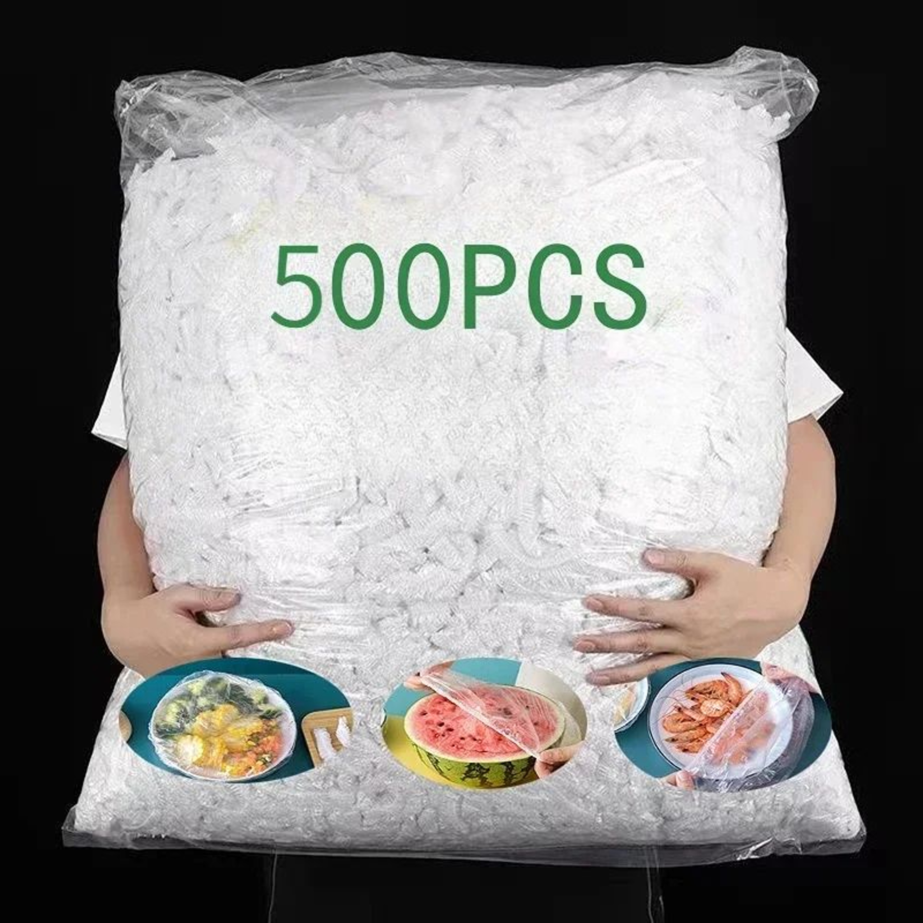 Disposable Stretch Food Cover Fresh Keeping Wrap Set 0