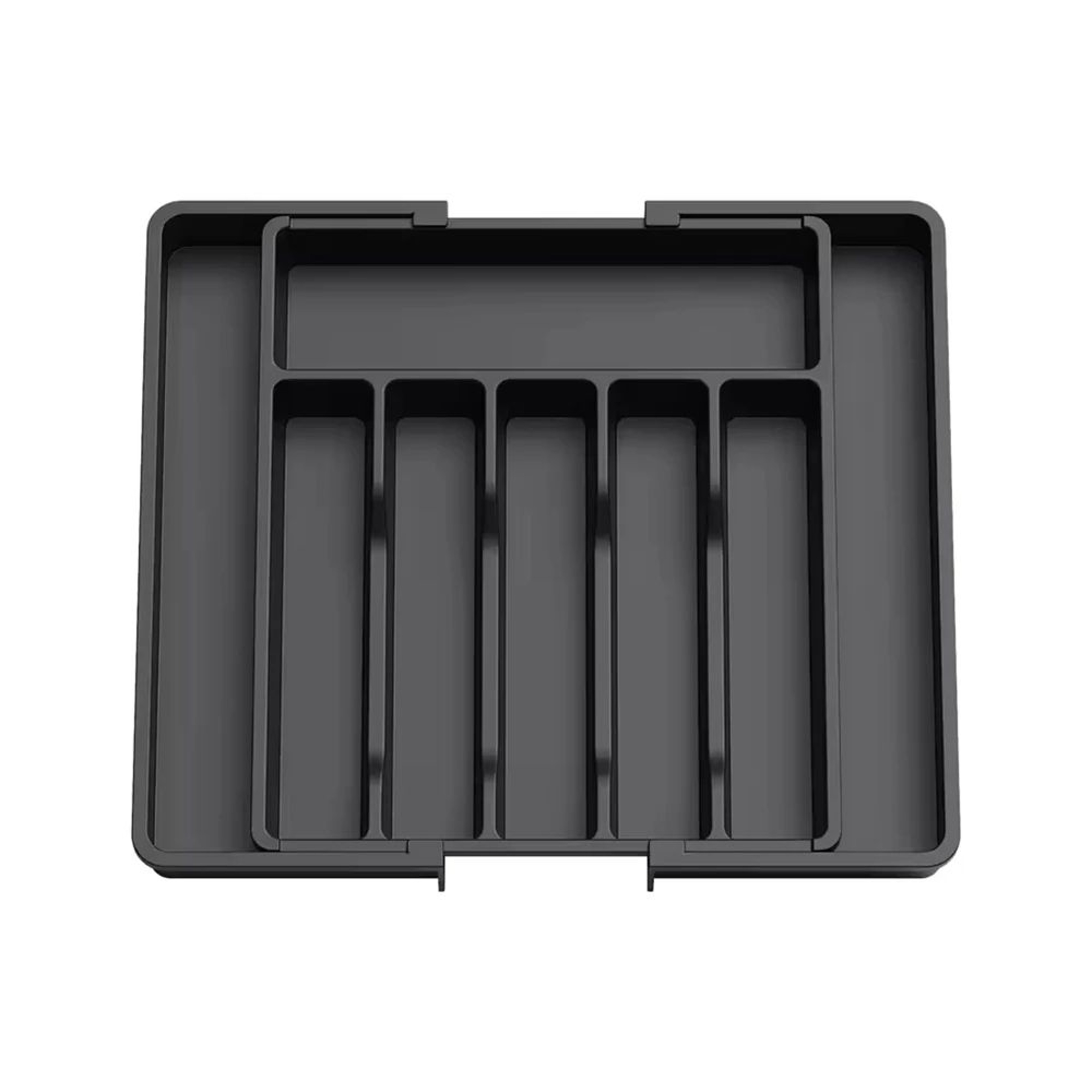Adjustable Flatware Organizer Drawer Tray With Dividers 6