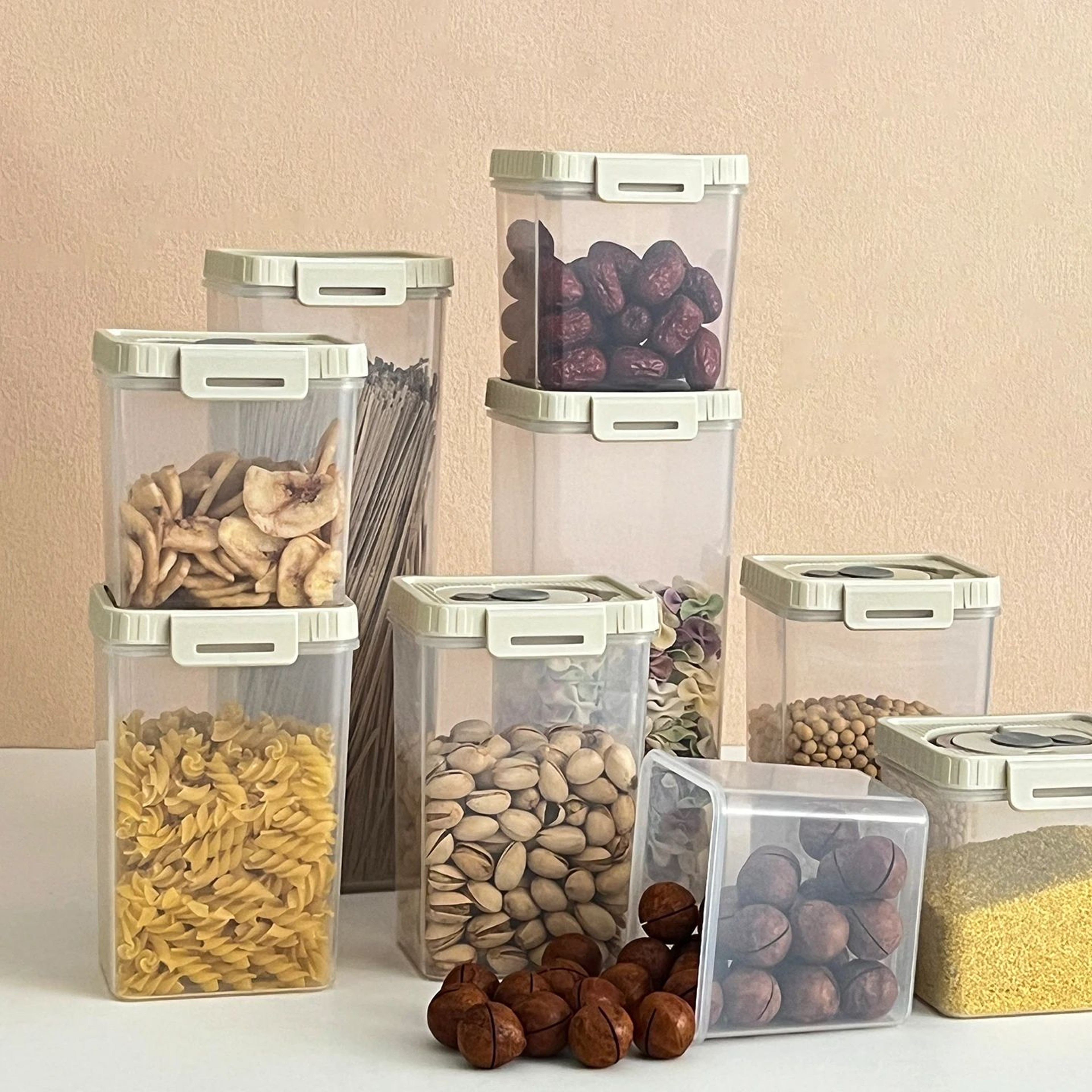 Airtight Cereal Storage Container With Handle For Pantry Organization 1