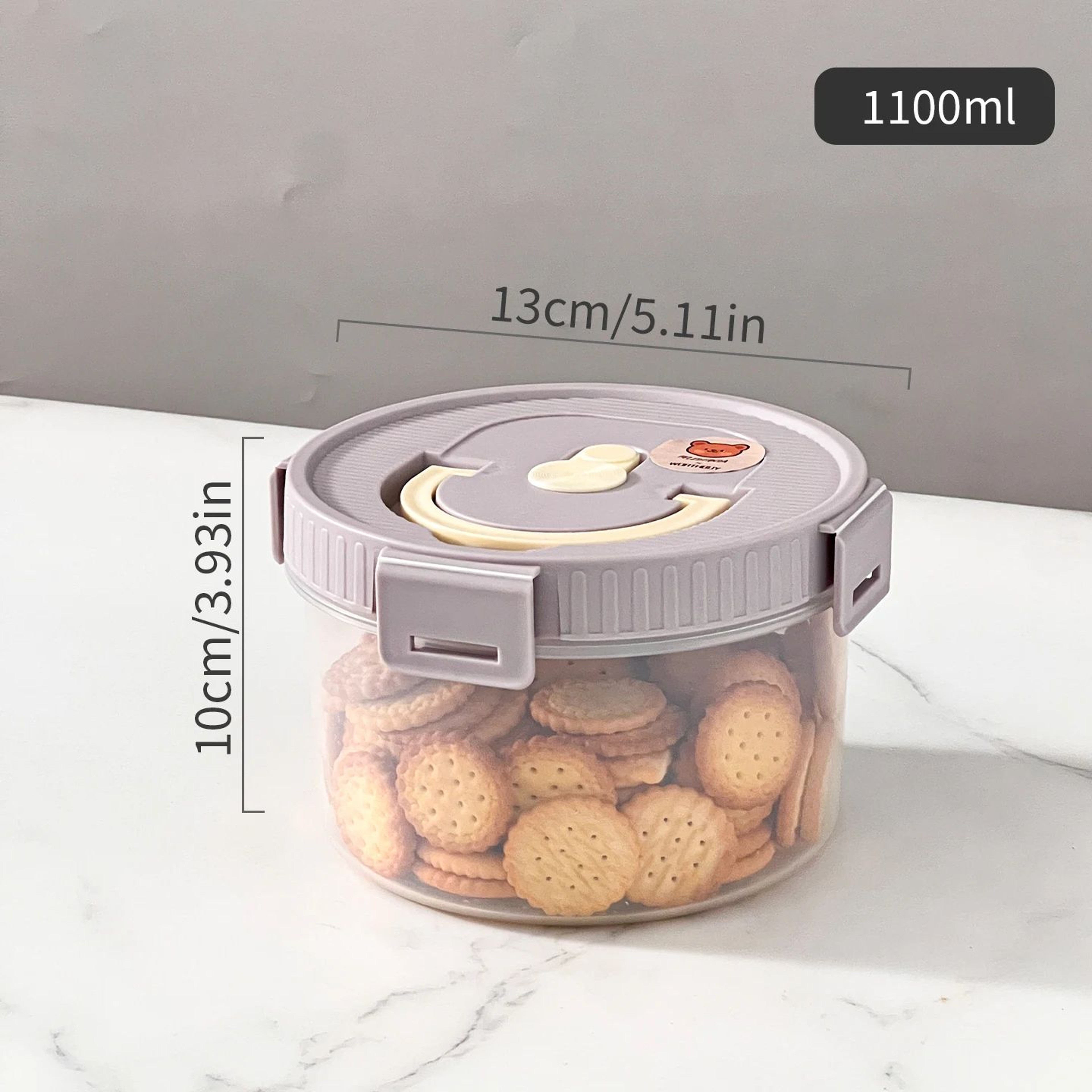 Airtight Cereal Storage Container With Handle For Pantry Organization 13
