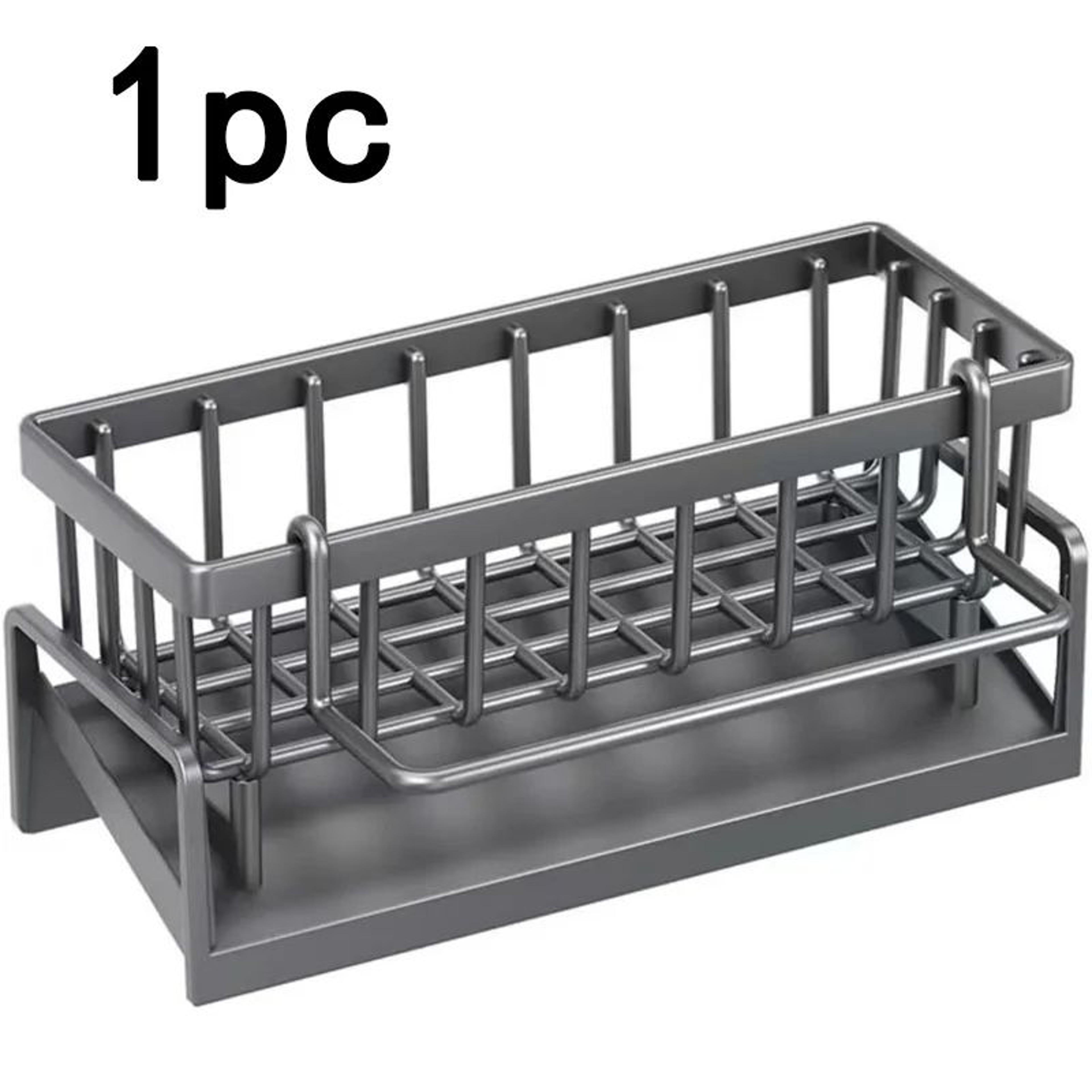 Over Sink Sponge Holder And Dish Rack Organizer 1