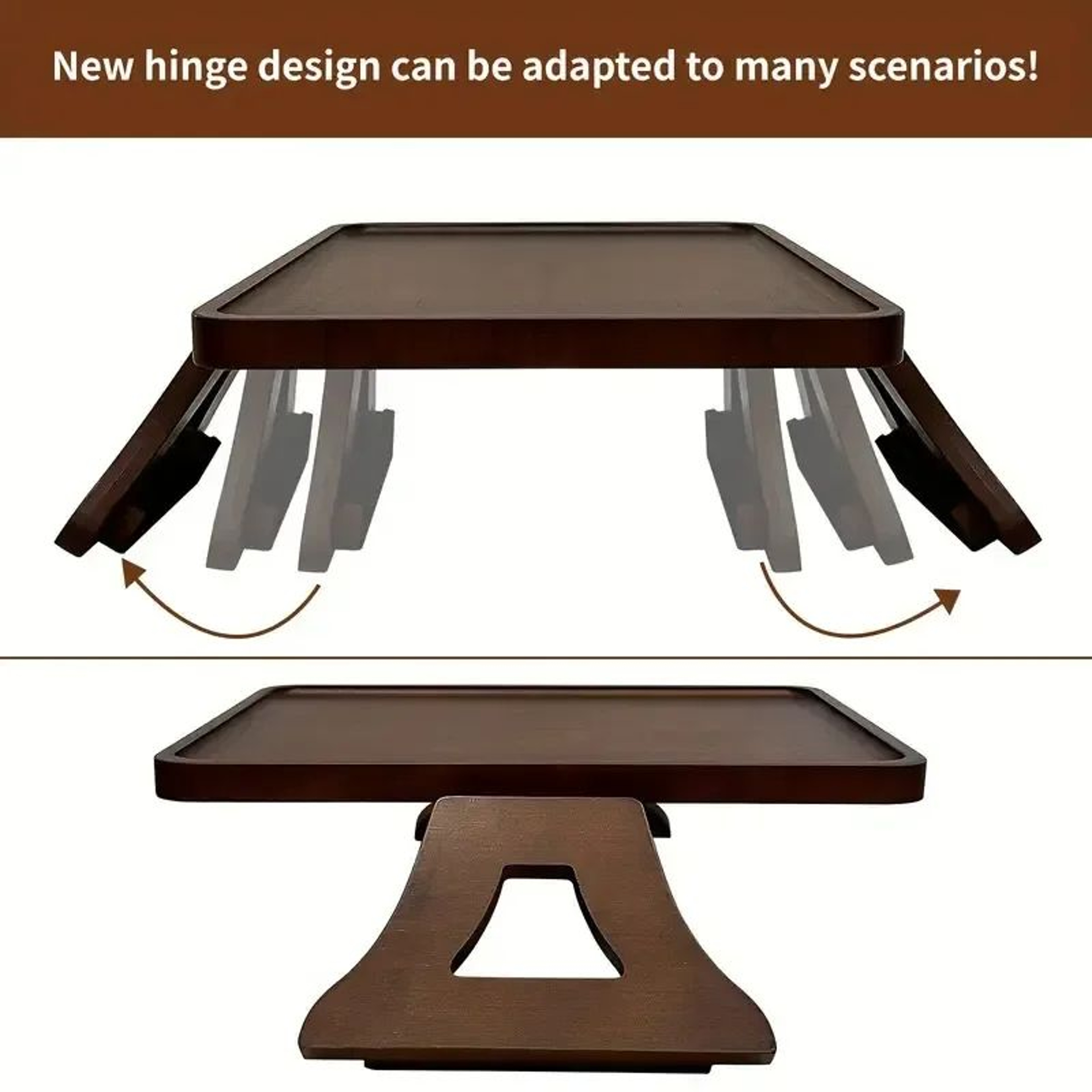 Wooden Sofa Armrest Tray Table 3