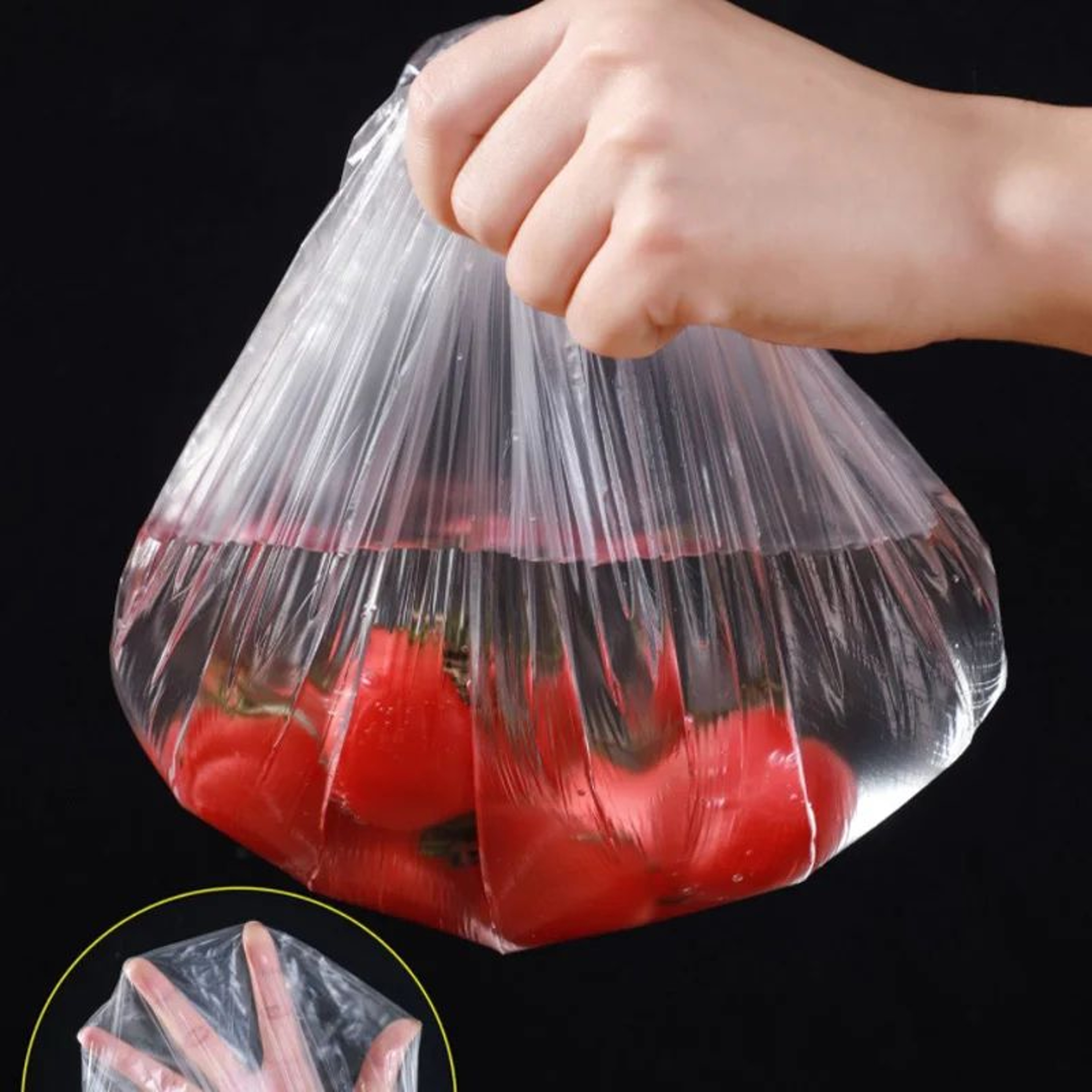 Elastic Food Storage Covers Set 4