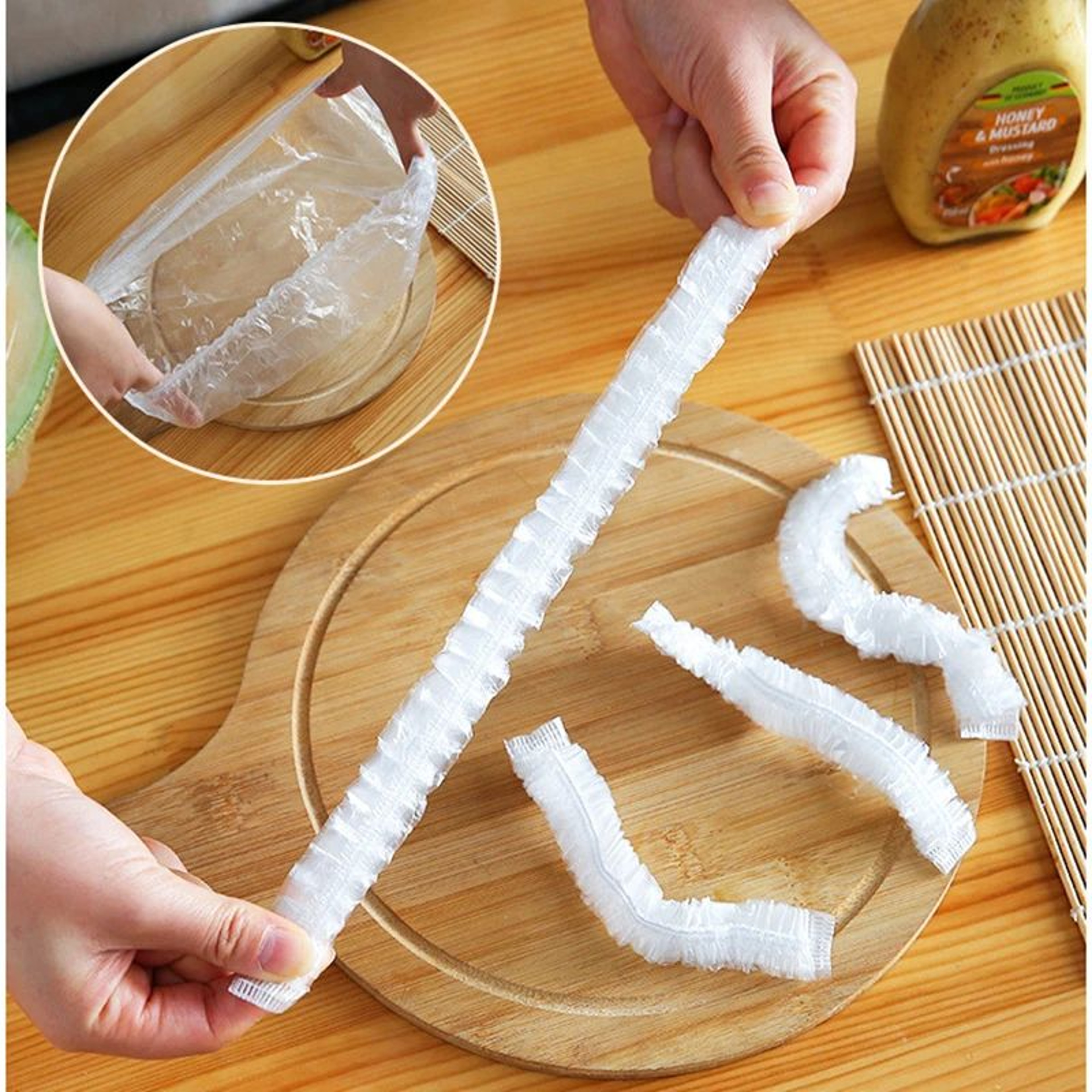 Elastic Food Storage Covers Set 5