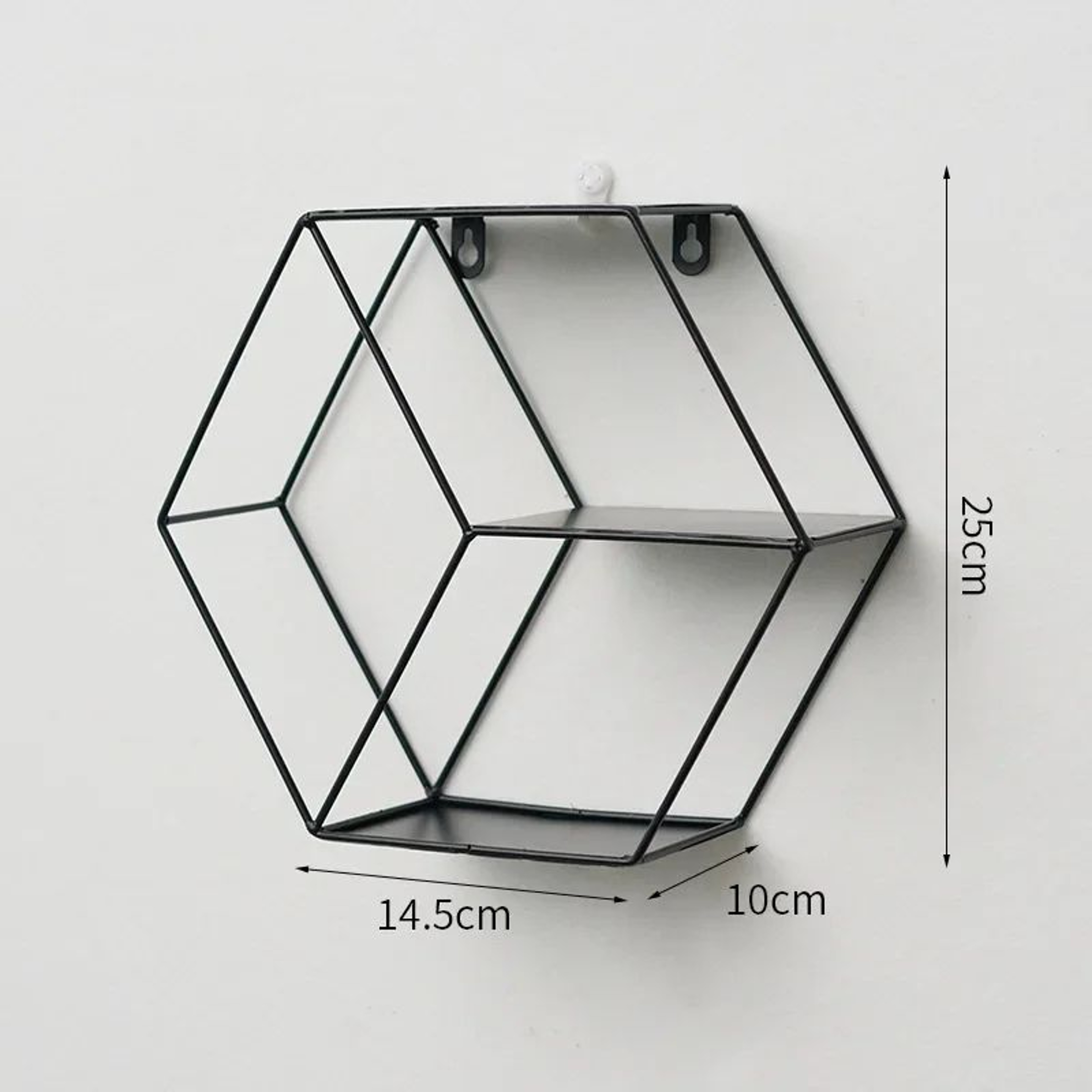 Circular Floating Wall Shelf Decorative Plant Display Rack 7