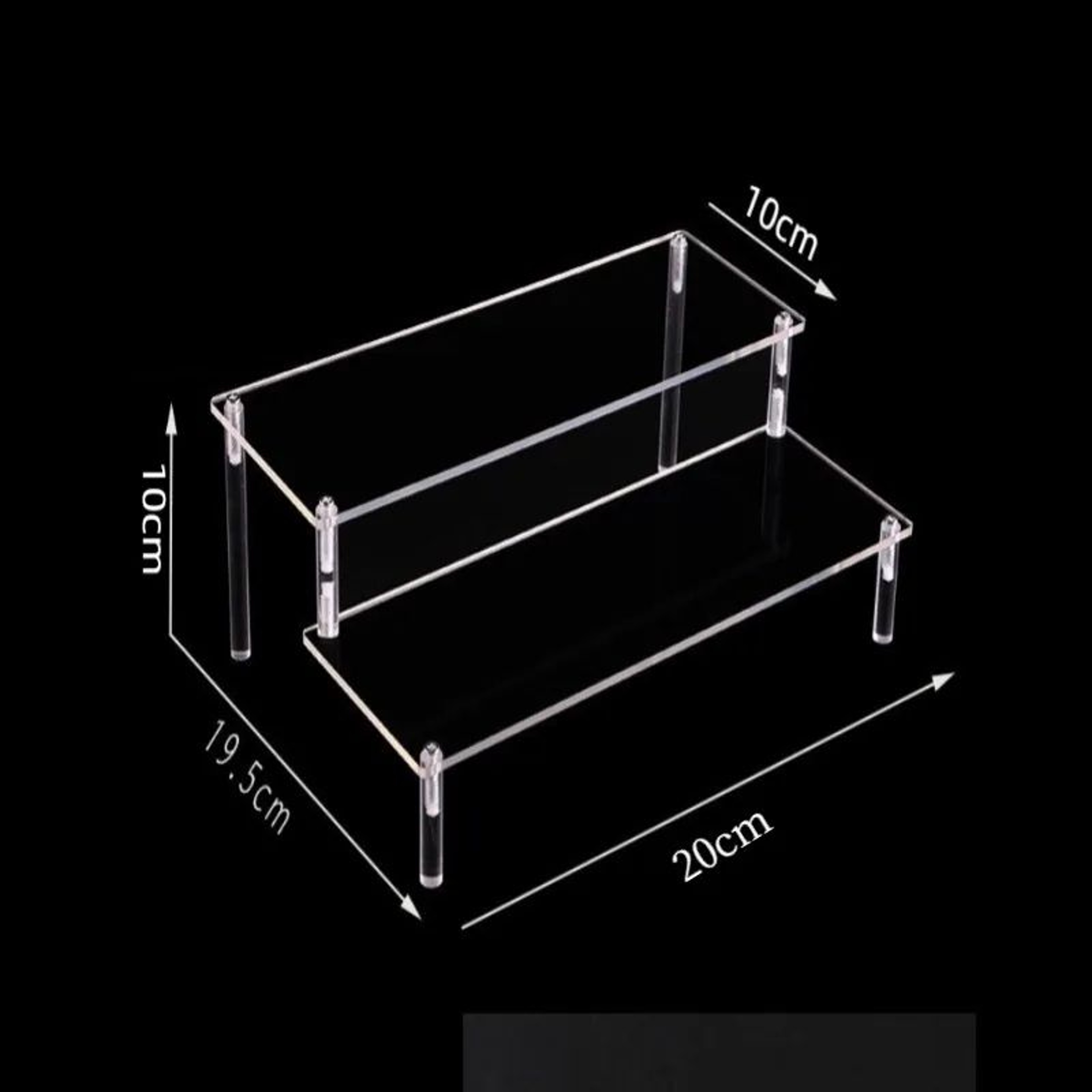 Clear Acrylic Display Stand Multi Tier Showcase Organizer 14