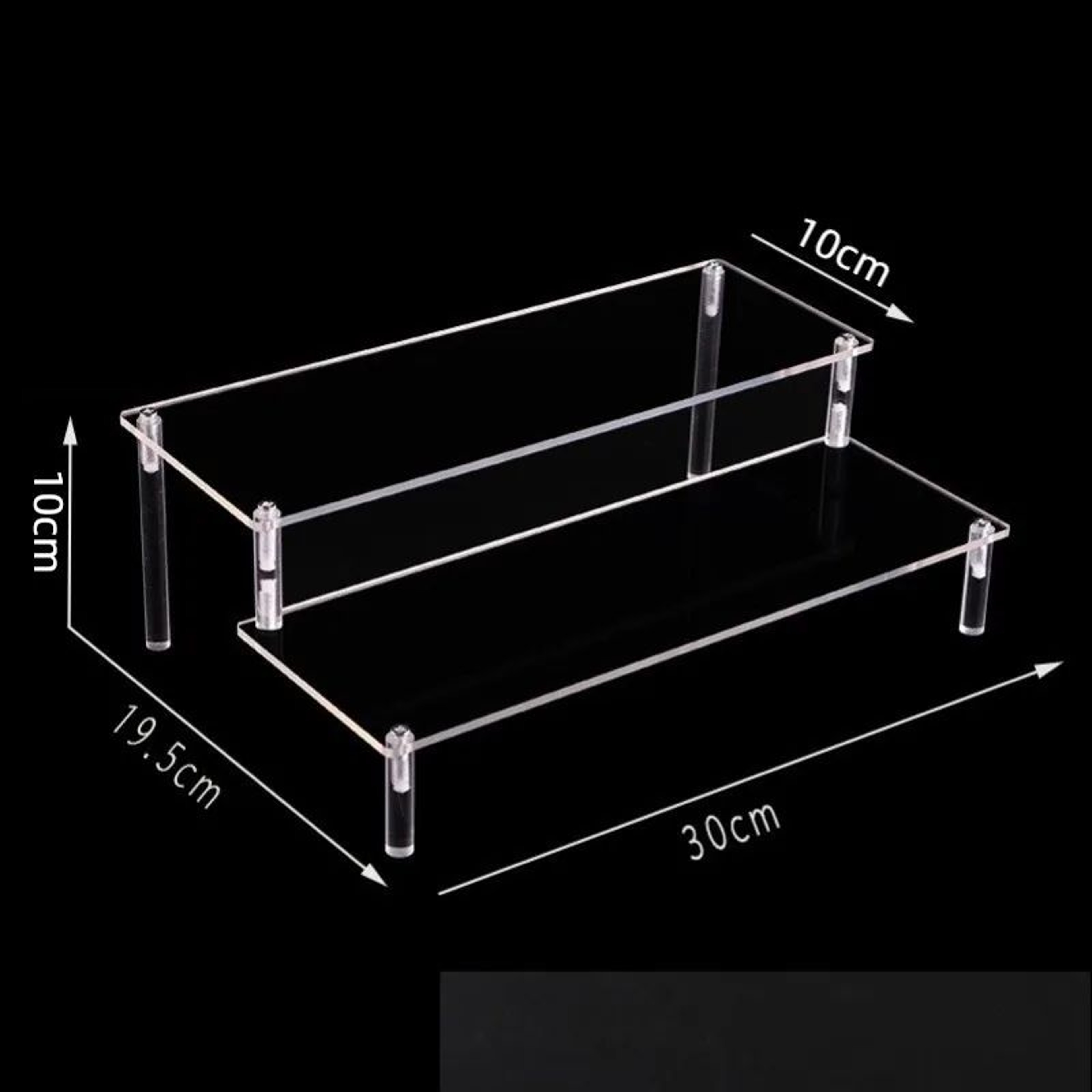 Clear Acrylic Display Stand Multi Tier Showcase Organizer 16