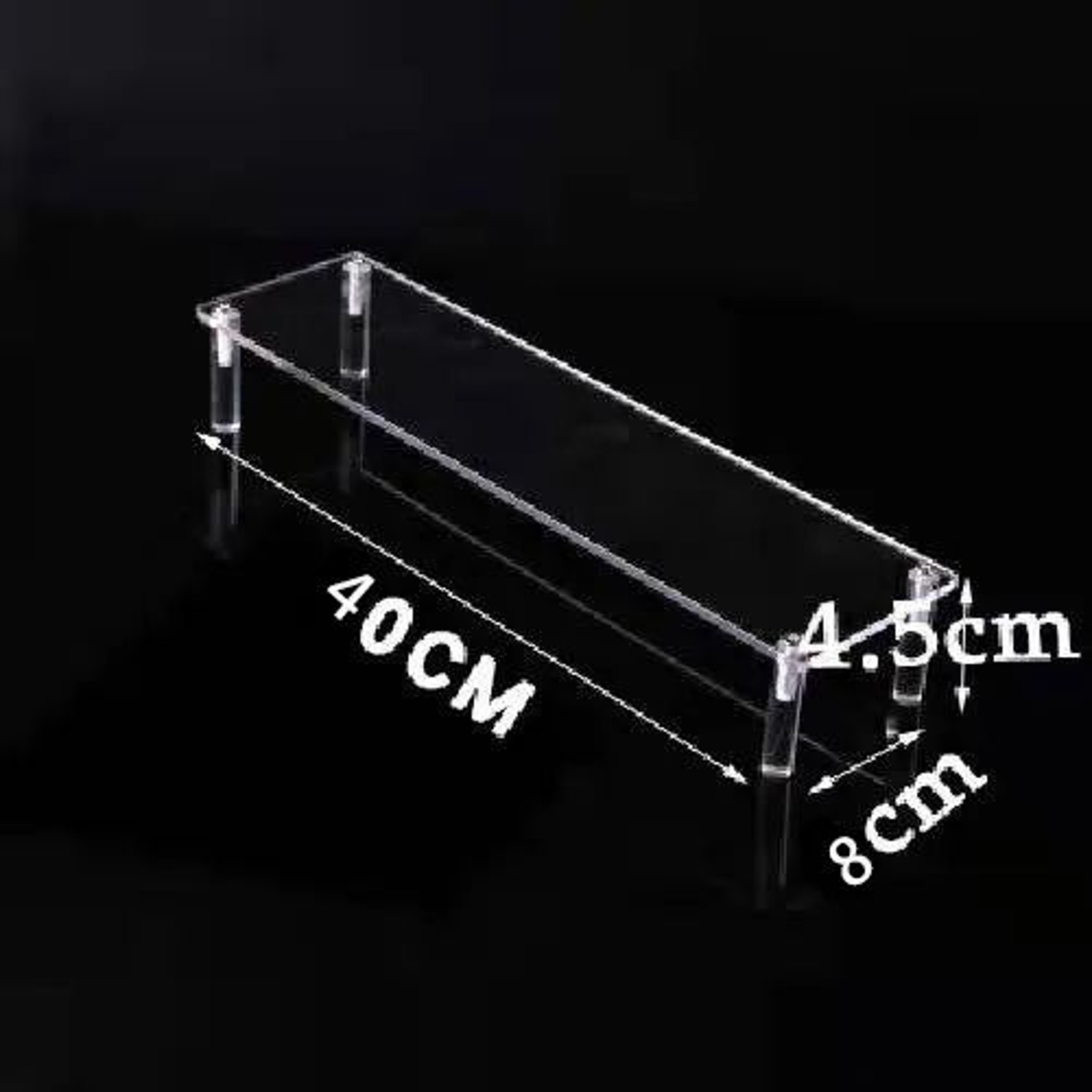 Clear Acrylic Display Stand Multi Tier Showcase Organizer 8